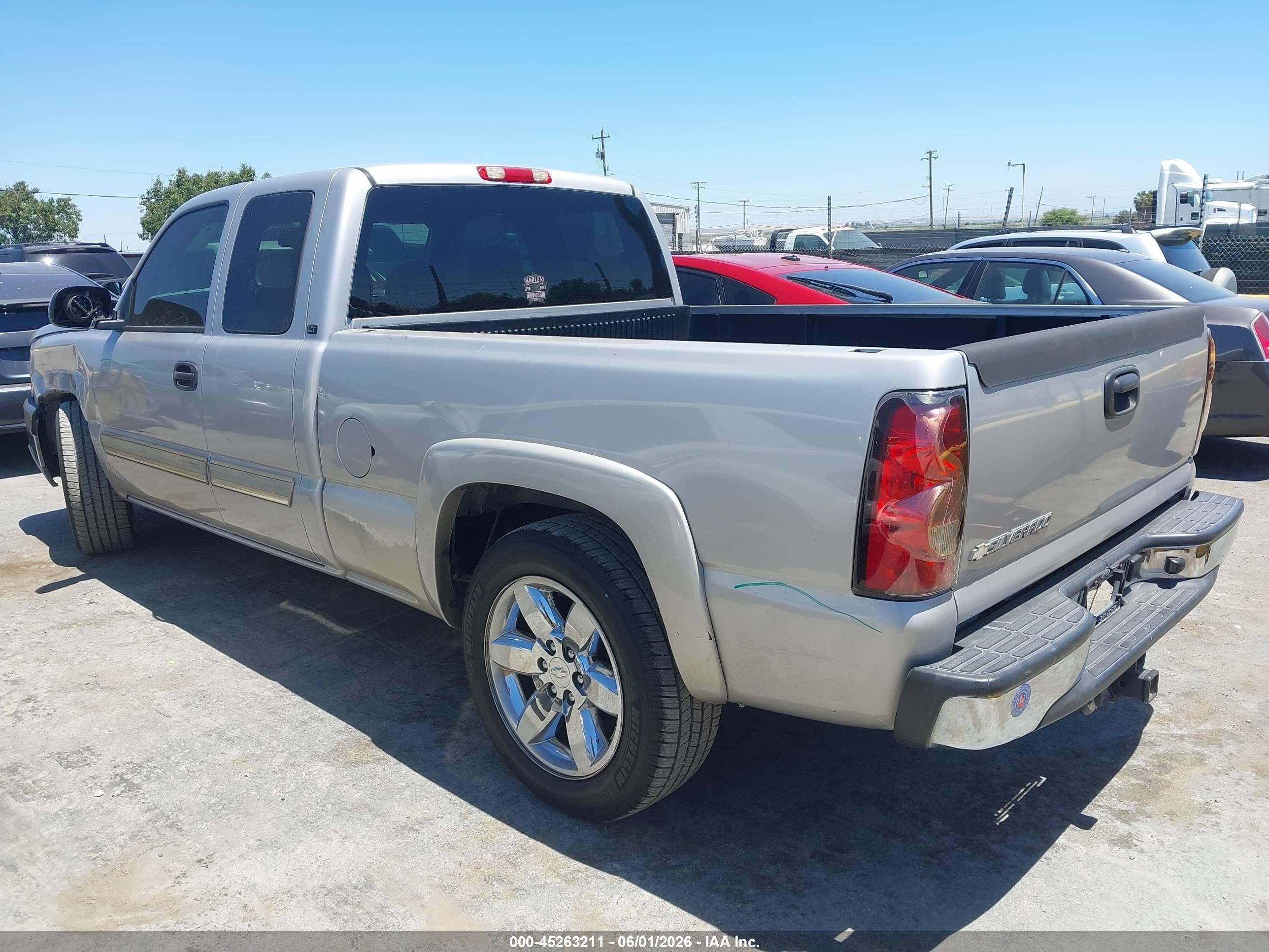 2006 Chevrolet Silverado 1500 Lt1 Gray vin: 2GCEC19T361111638