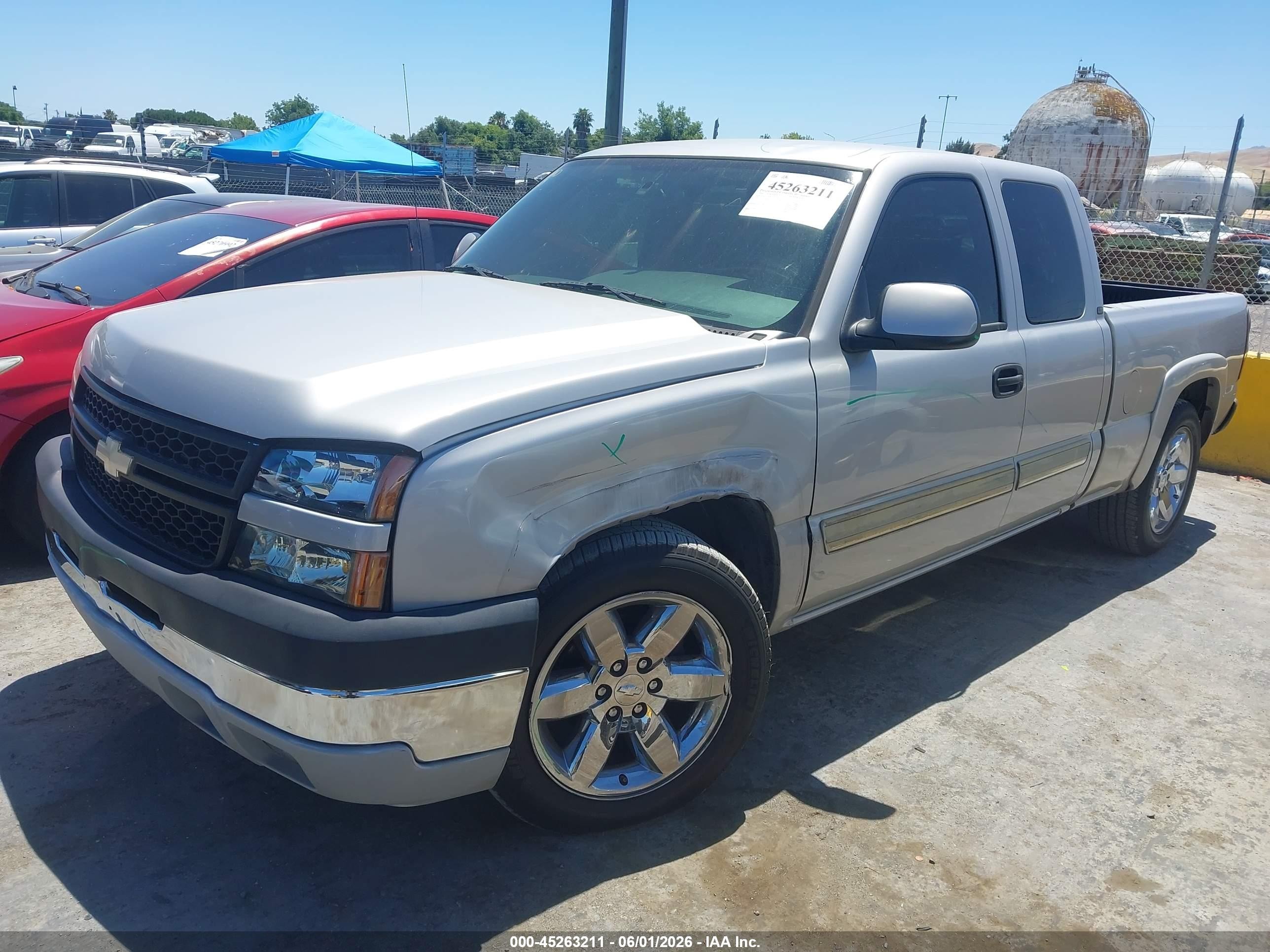 2006 Chevrolet Silverado 1500 Lt1 Gray vin: 2GCEC19T361111638