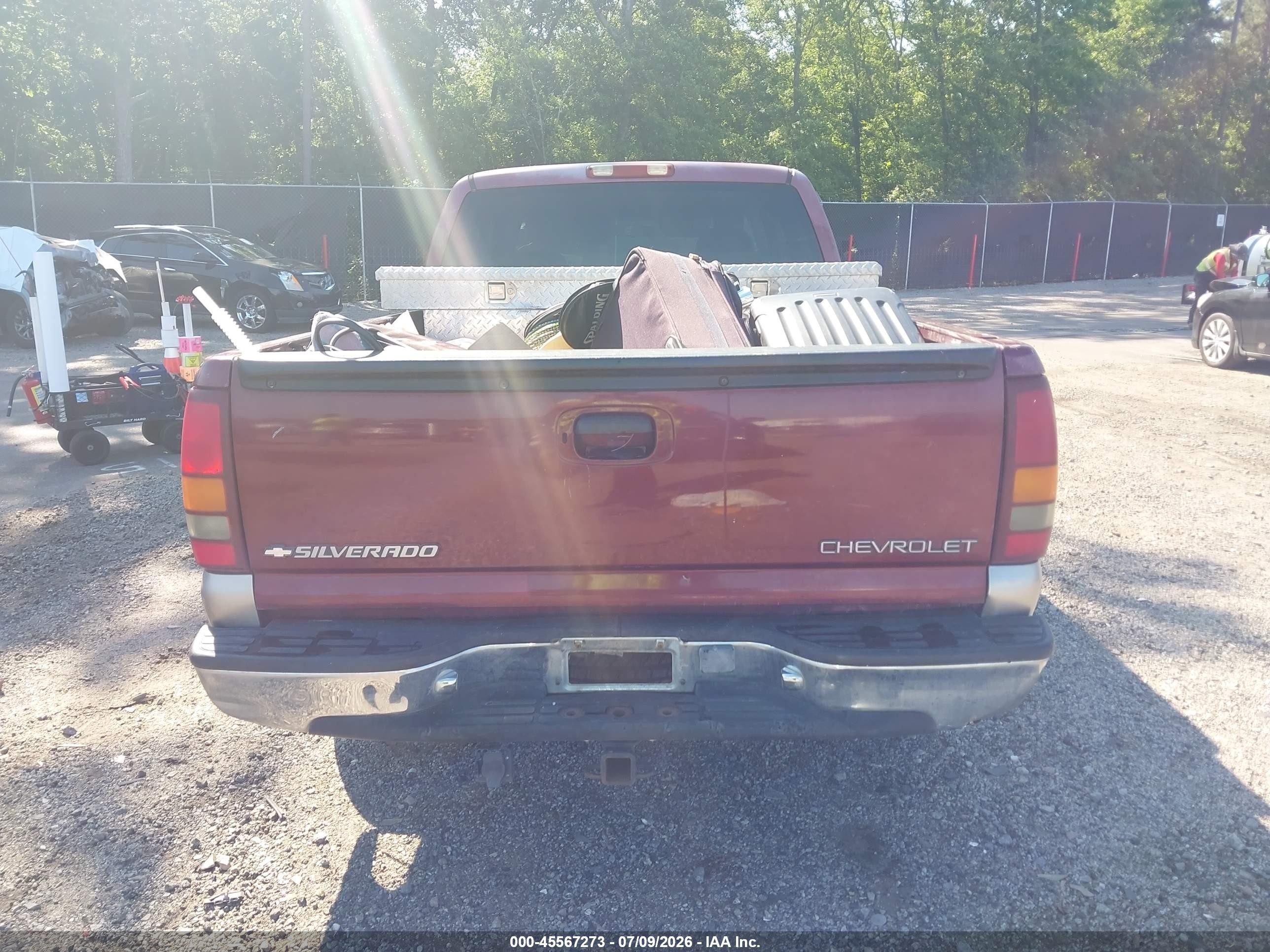 2000 Chevrolet Silverado 1500 Ls Burgundy vin: 2GCEC19T3Y1127972