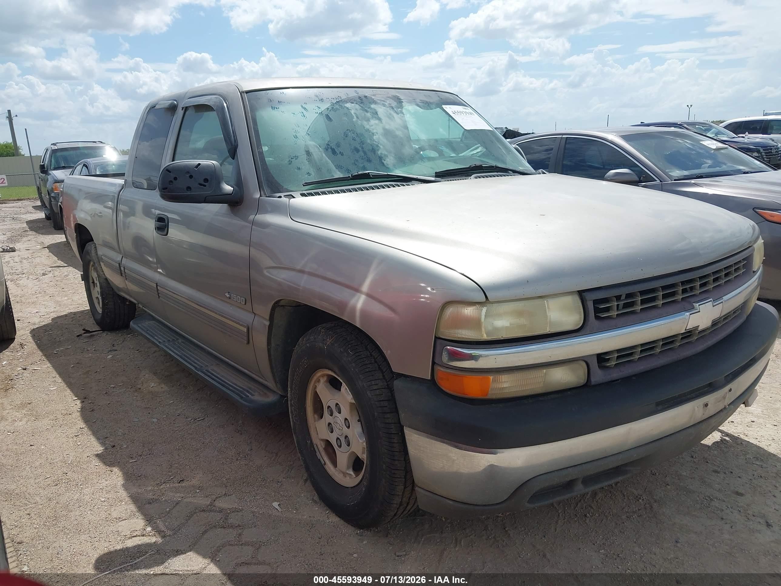 2000 Chevrolet Silverado 1500 Ls Champagne vin: 2GCEC19T3Y1174015