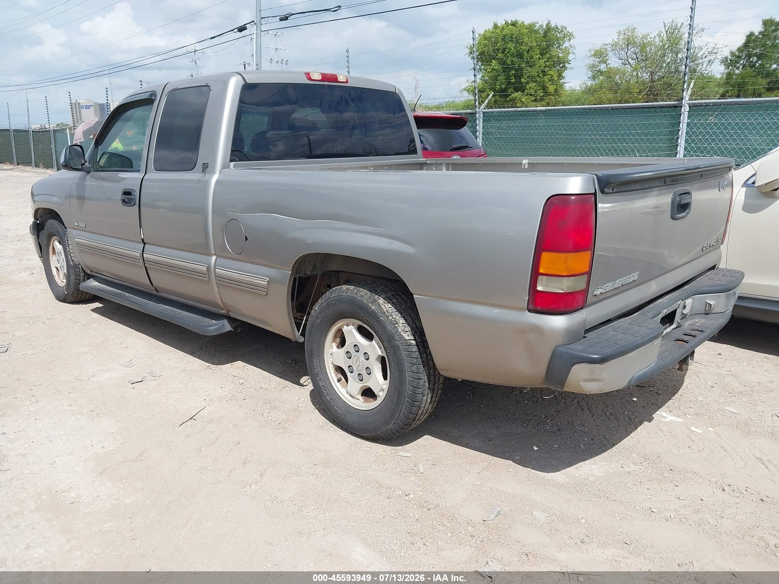 2000 Chevrolet Silverado 1500 Ls Champagne vin: 2GCEC19T3Y1174015