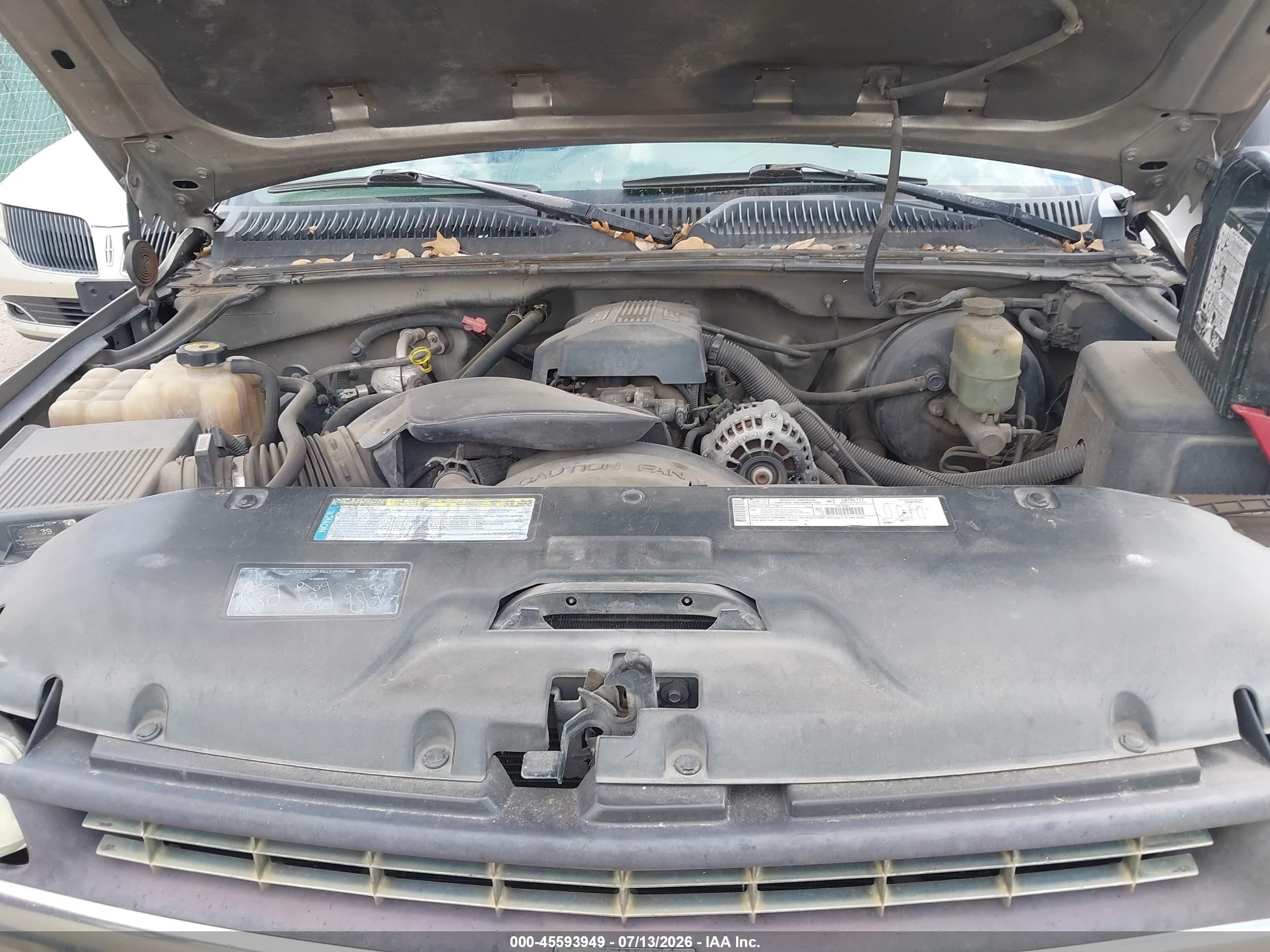 2000 Chevrolet Silverado 1500 Ls Champagne vin: 2GCEC19T3Y1174015