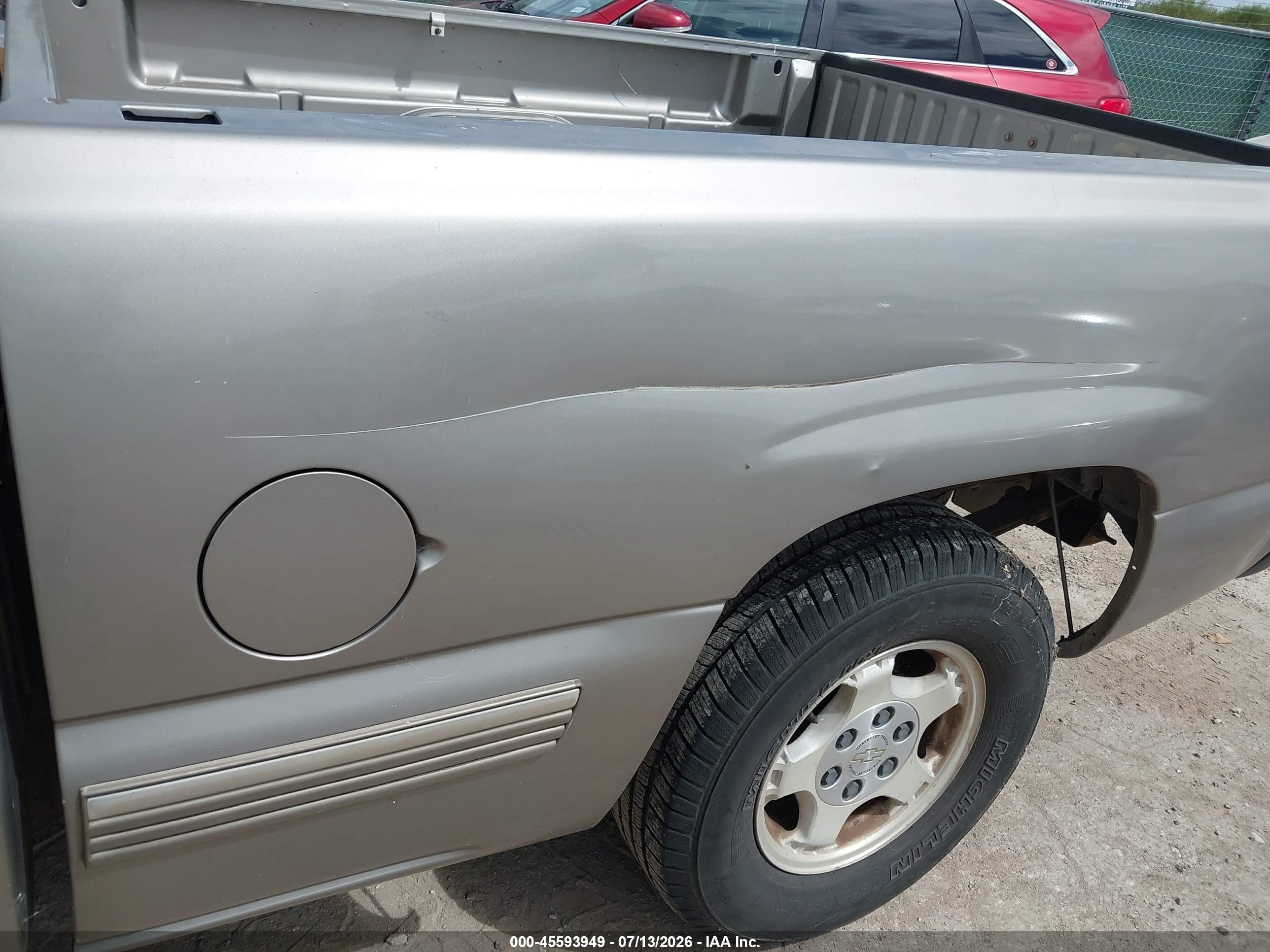 2000 Chevrolet Silverado 1500 Ls Champagne vin: 2GCEC19T3Y1174015