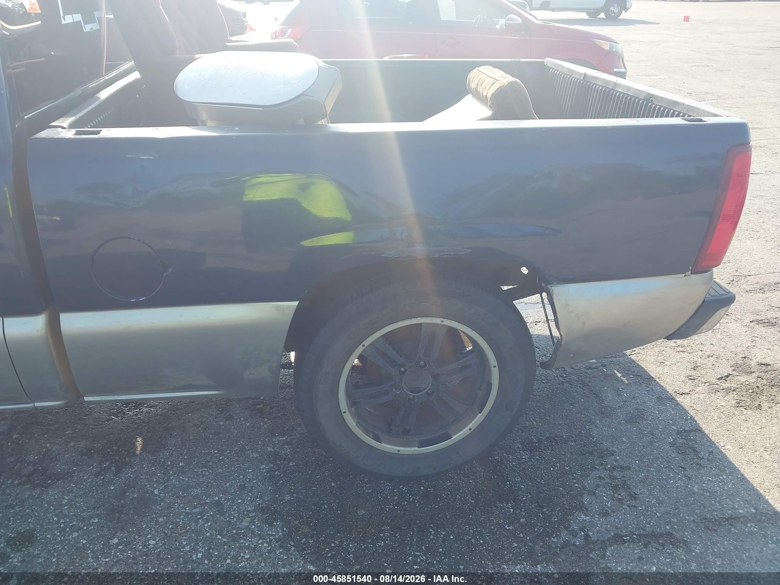 2000 Chevrolet Silverado 1500 Ls Blue vin: 2GCEC19T3Y1300048