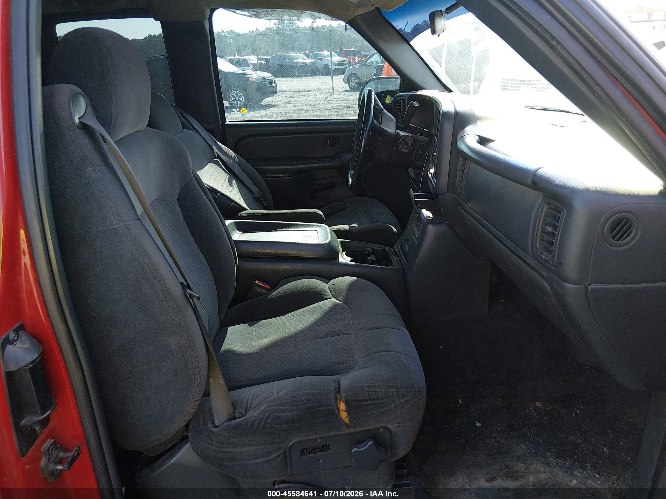 2001 Chevrolet Silverado 1500 Ls Red vin: 2GCEC19T411152773