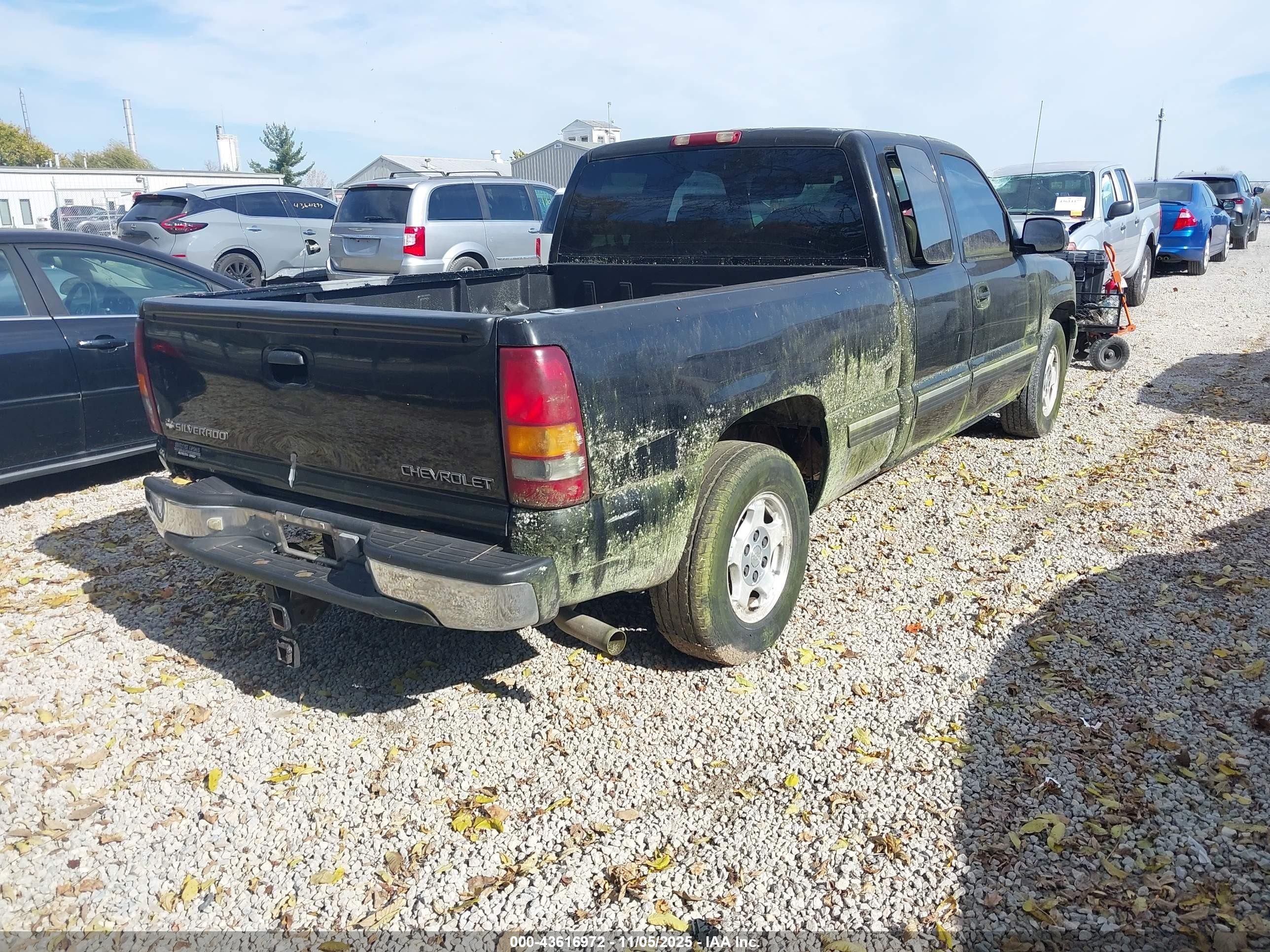 2001 Chevrolet Silverado 1500 Lt Black vin: 2GCEC19T411374861