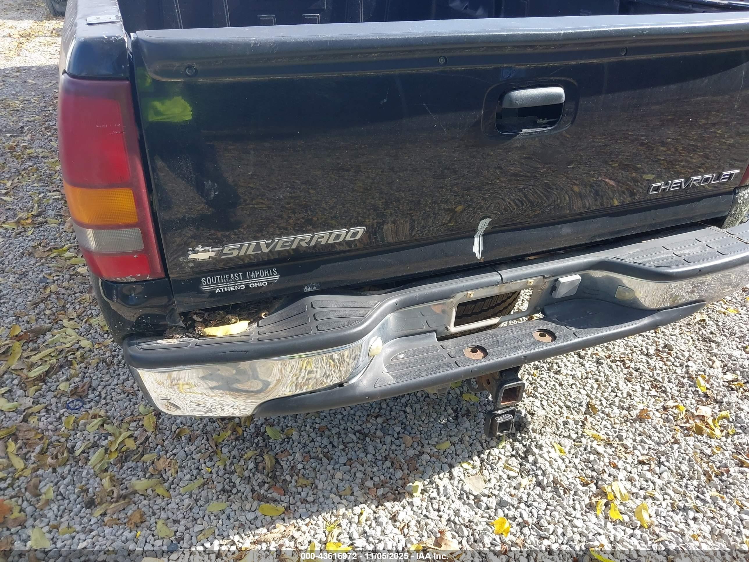 2001 Chevrolet Silverado 1500 Lt Black vin: 2GCEC19T411374861