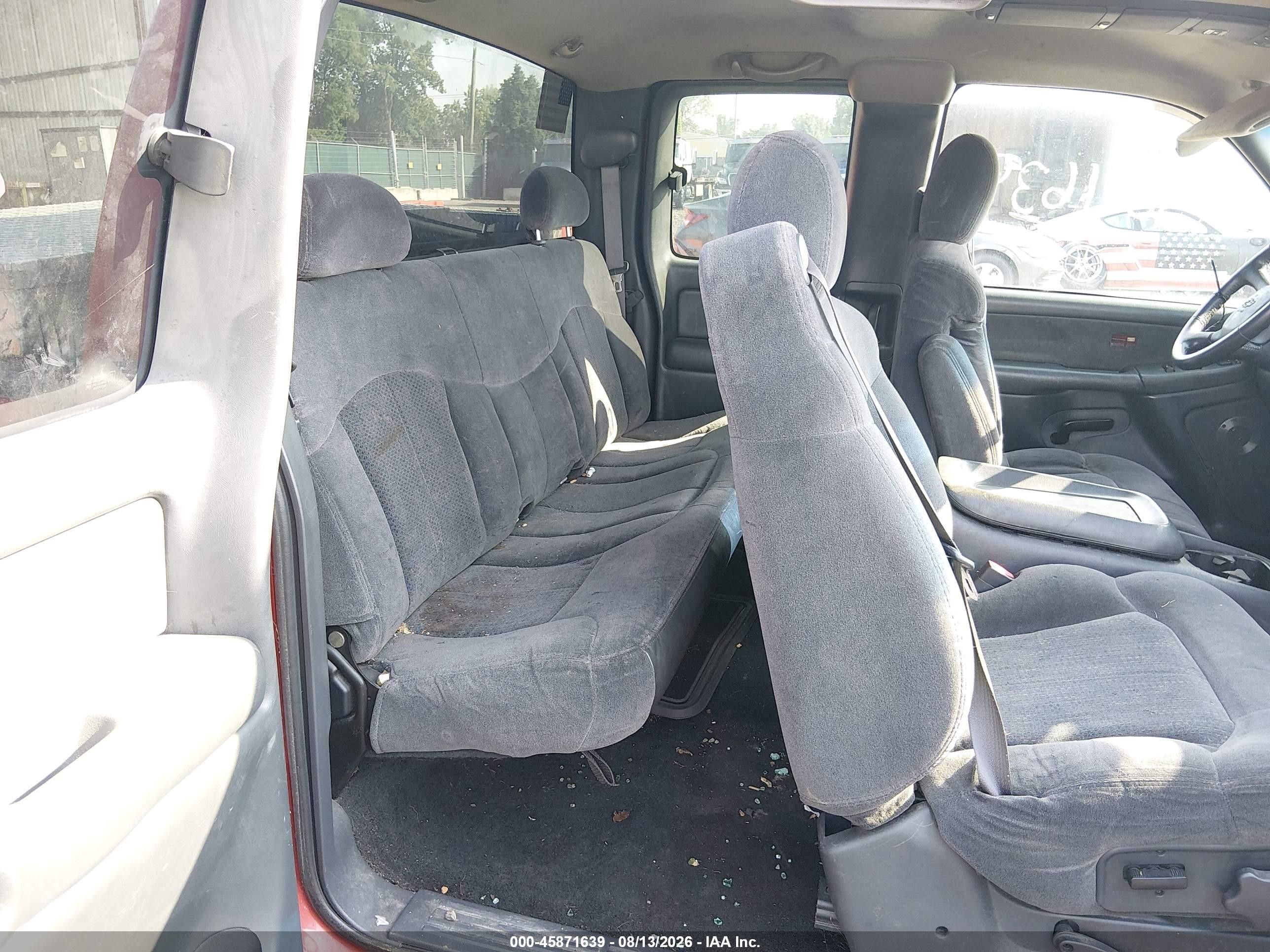 2002 Chevrolet Silverado 1500 Ls Красный vin: 2GCEC19T421151530