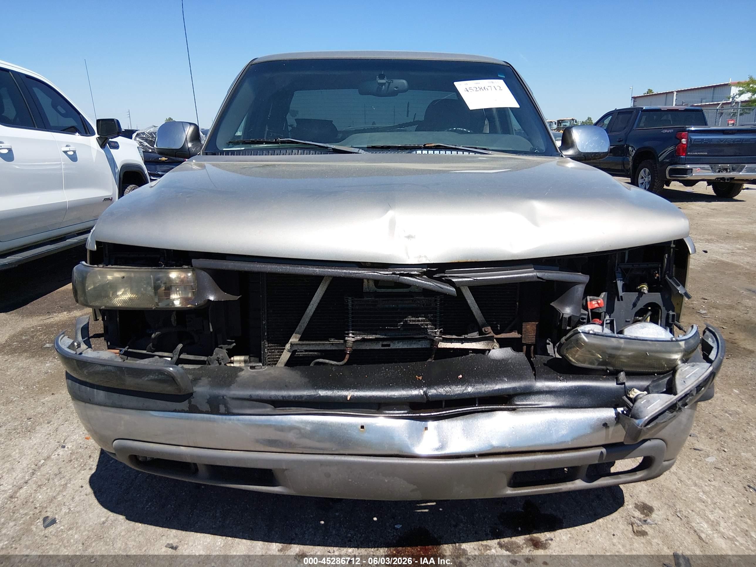 2002 Chevrolet Silverado 1500 Ls Tan vin: 2GCEC19T421279363