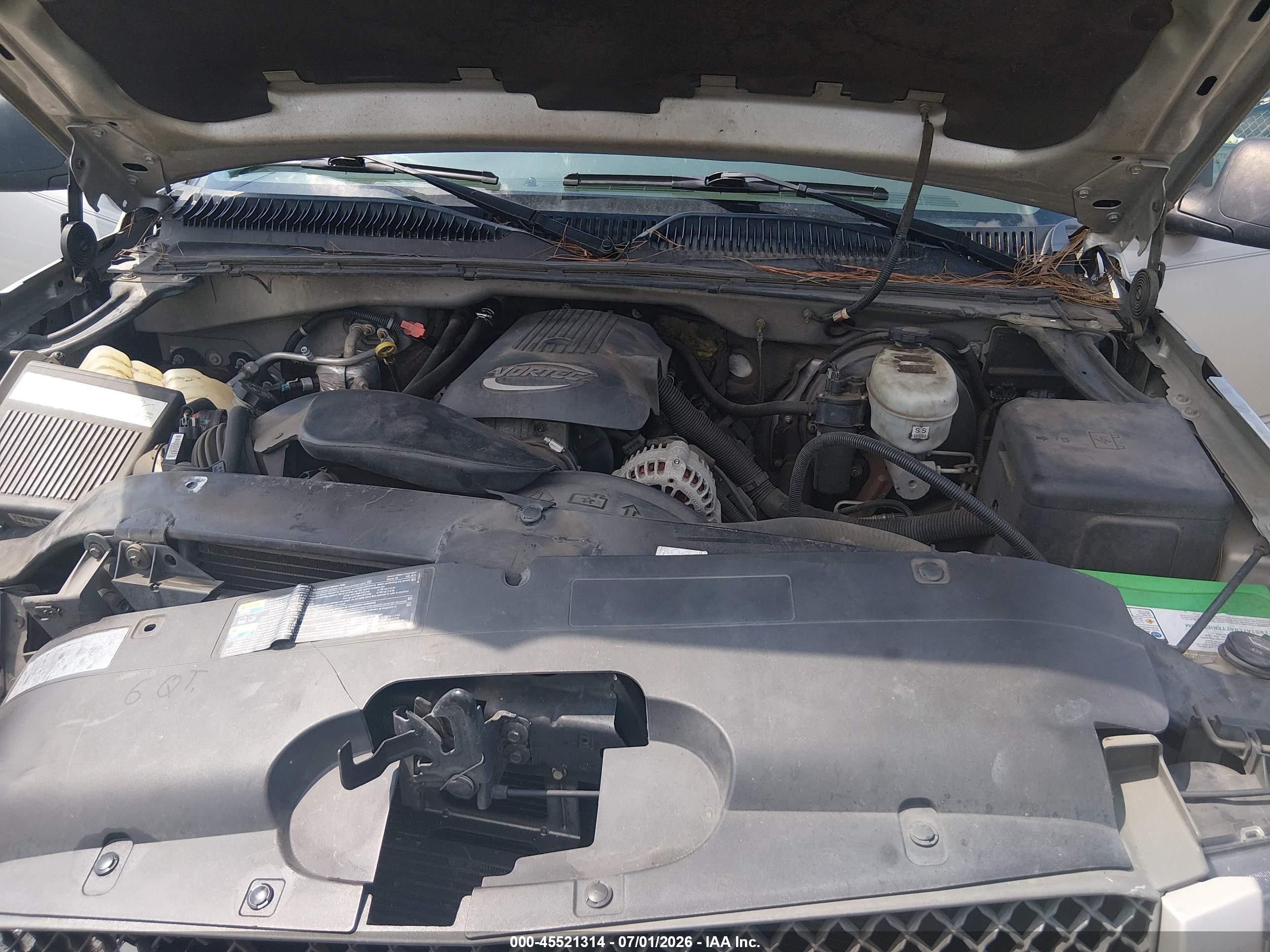 2004 Chevrolet Silverado 1500 Ls Silver vin: 2GCEC19T441136304