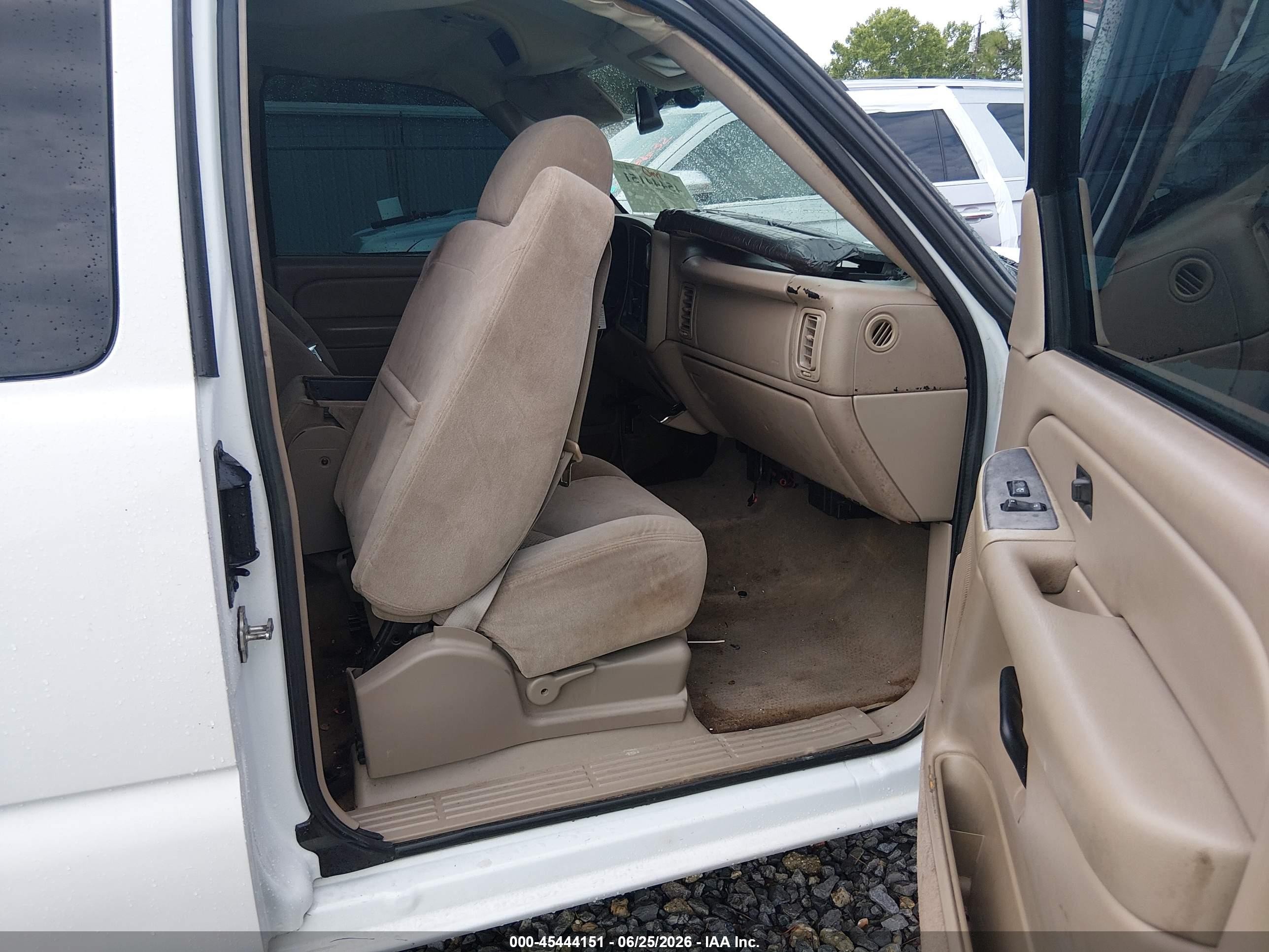 2004 Chevrolet Silverado 1500 Ls White vin: 2GCEC19T441347308