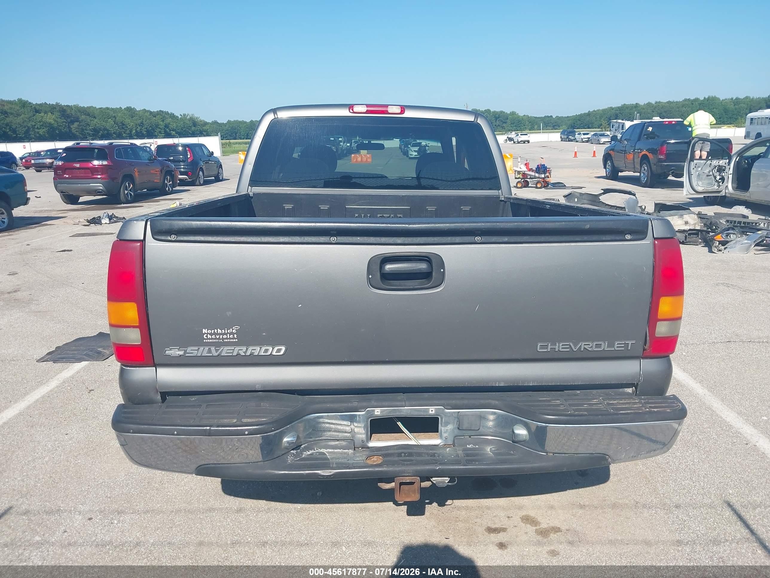 1999 Chevrolet Silverado 1500 Ls Gray vin: 2GCEC19T4X1137442