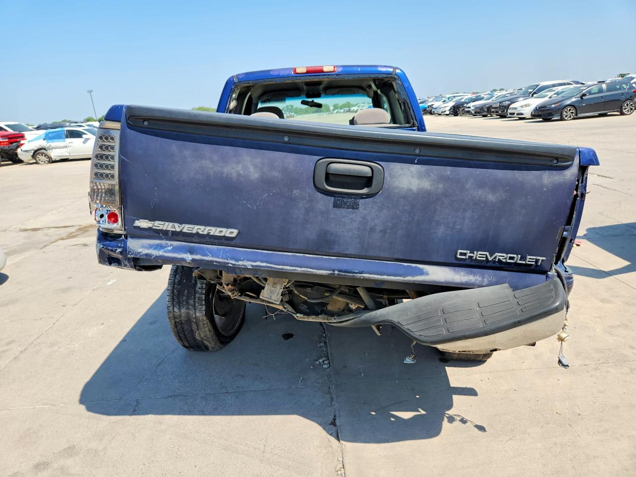 2000 Chevrolet Silverado C1500 Blue vin: 2GCEC19T4Y1194189