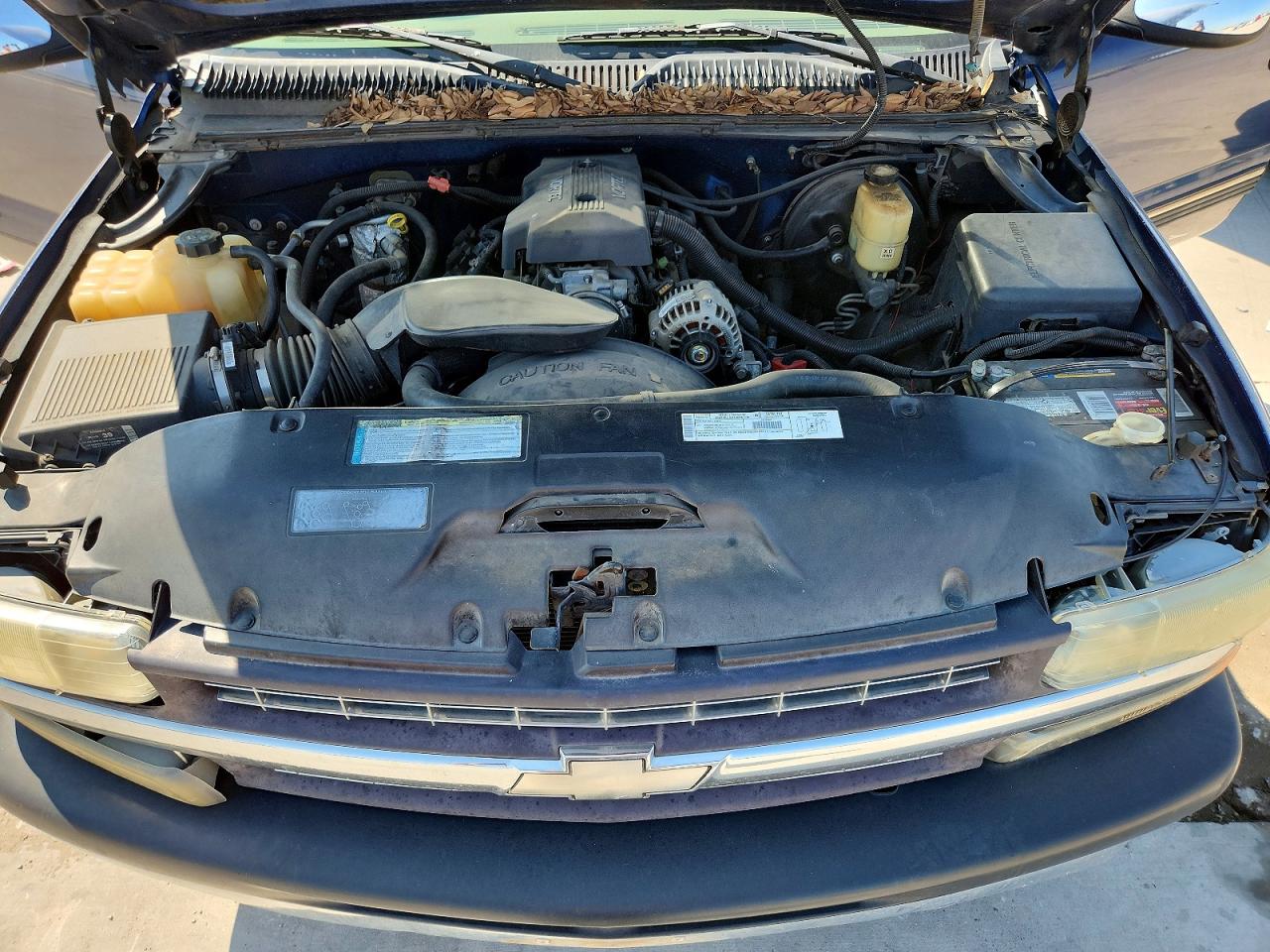 2000 Chevrolet Silverado C1500 Blue vin: 2GCEC19T4Y1194189