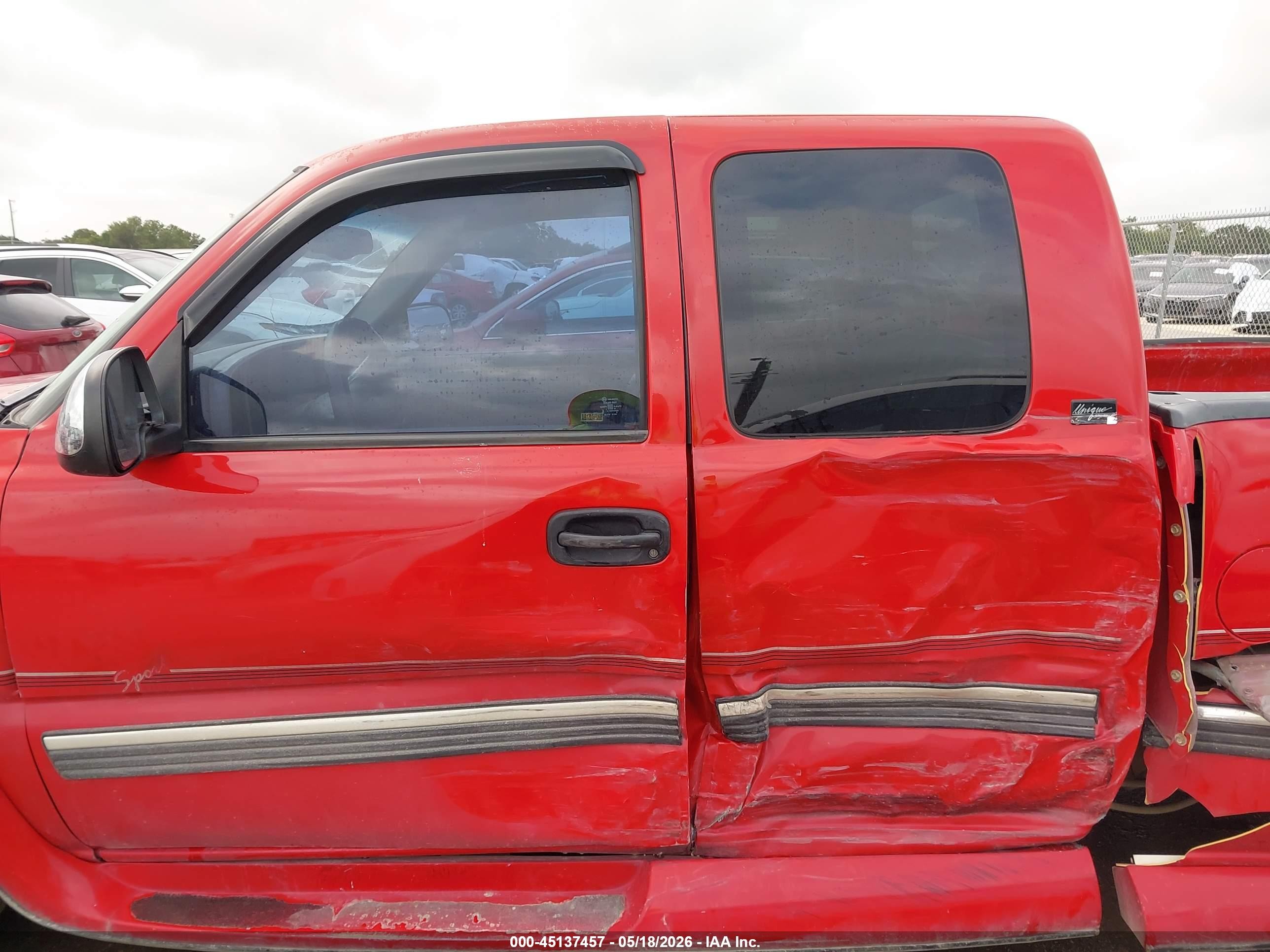 2000 Chevrolet Silverado 1500 Ls Red vin: 2GCEC19T4Y1219172