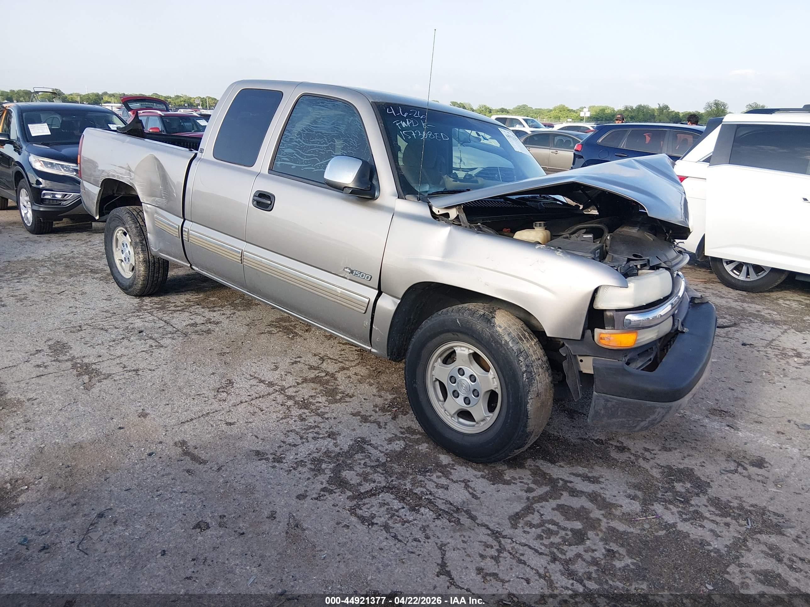2001 Chevrolet Silverado 1500 Ls Tan vin: 2GCEC19T511299488