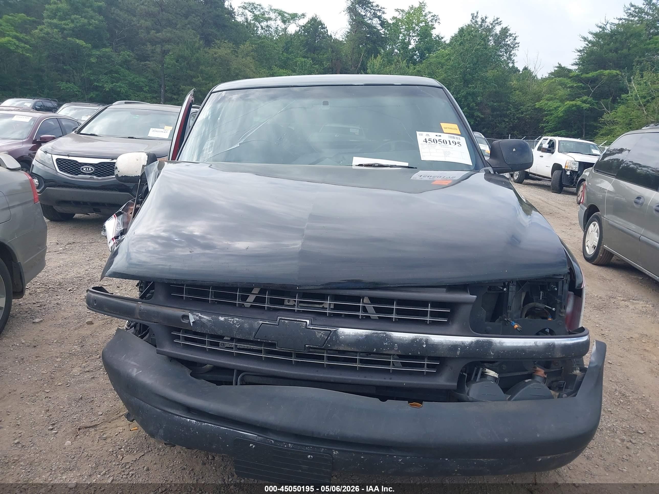 2002 Chevrolet Silverado 1500 Ls White vin: 2GCEC19T521273782