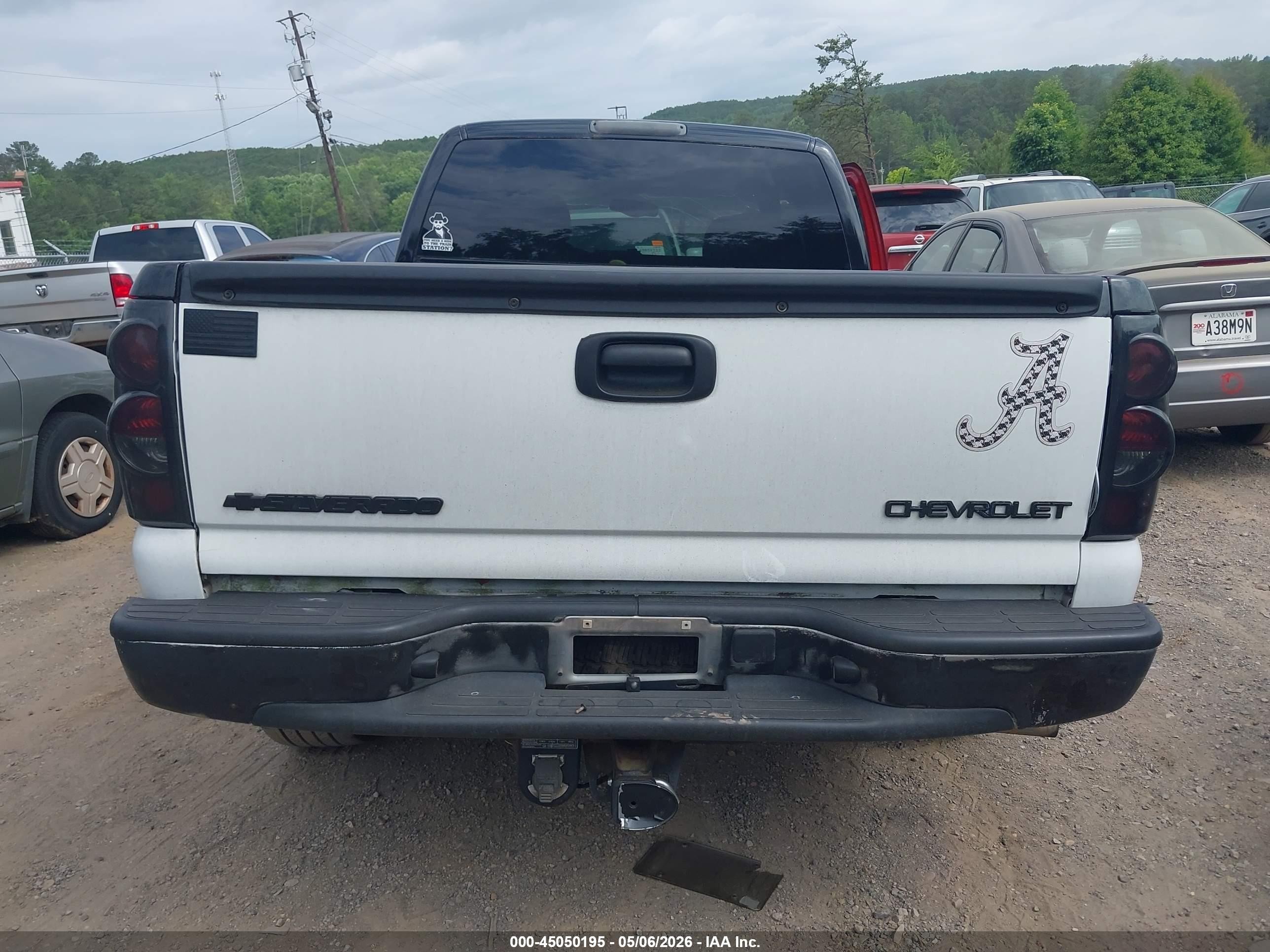 2002 Chevrolet Silverado 1500 Ls White vin: 2GCEC19T521273782