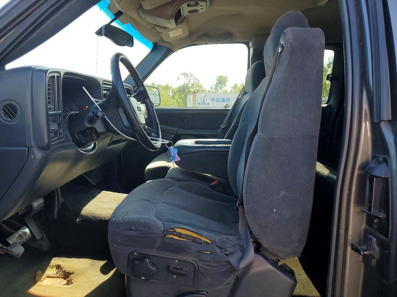 2002 Chevrolet Silverado C1500 Charcoal vin: 2GCEC19T521349338