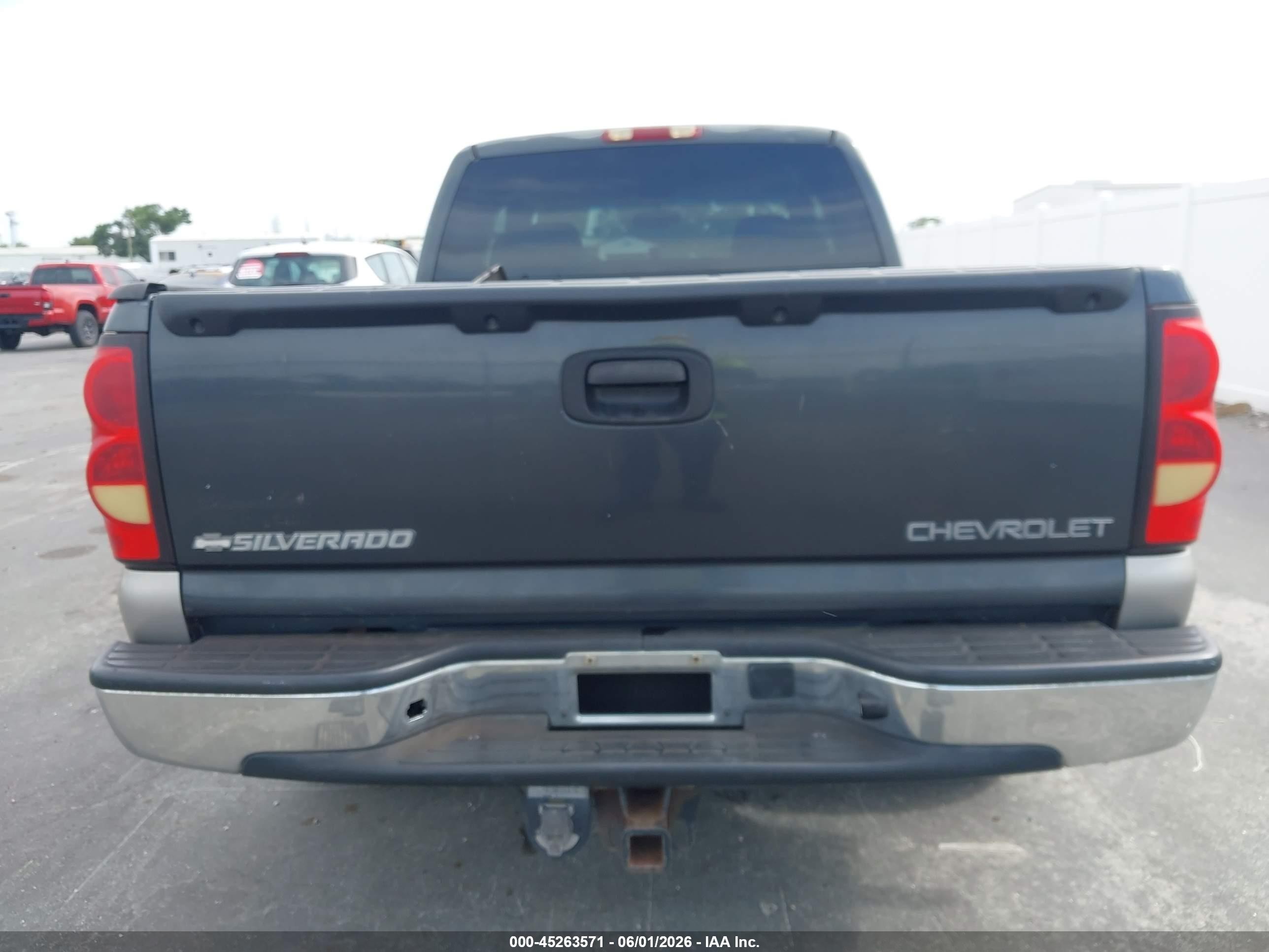 2003 Chevrolet Silverado 1500 Ls Black vin: 2GCEC19T531121597