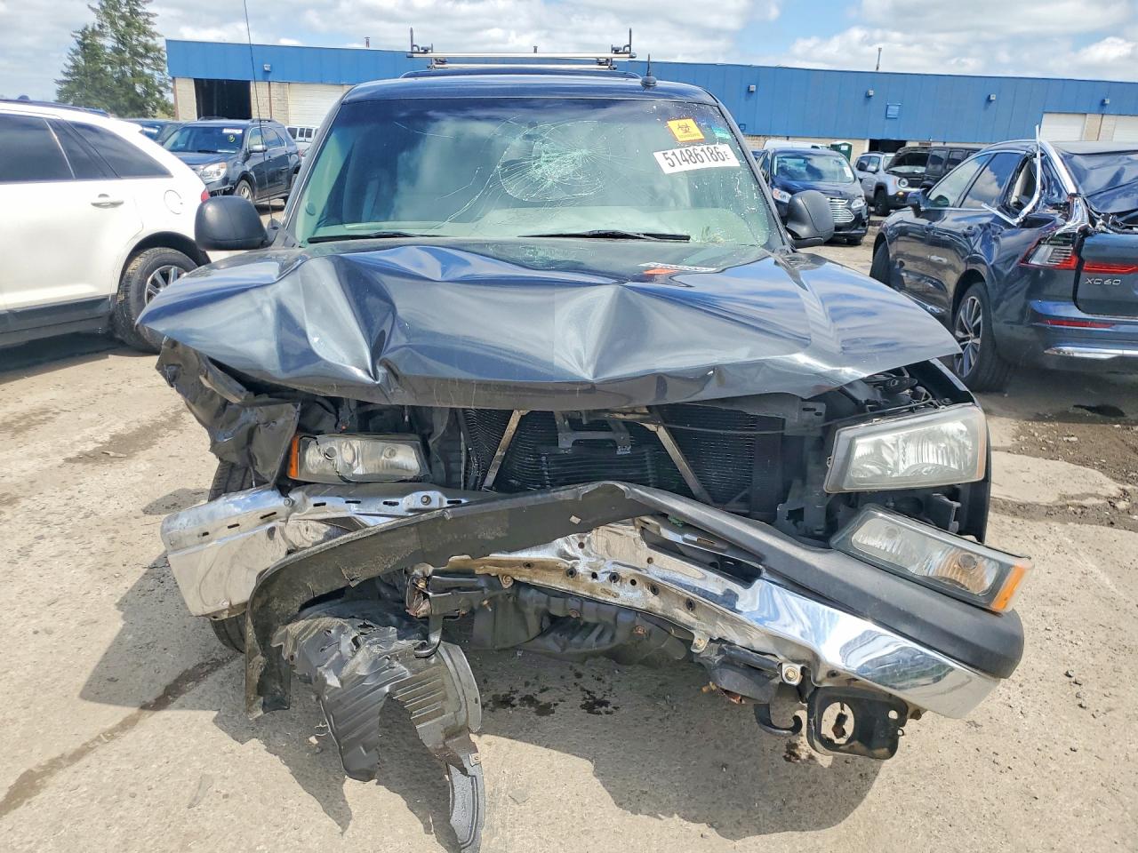 2003 Chevrolet Silverado C1500 Charcoal vin: 2GCEC19T531370269