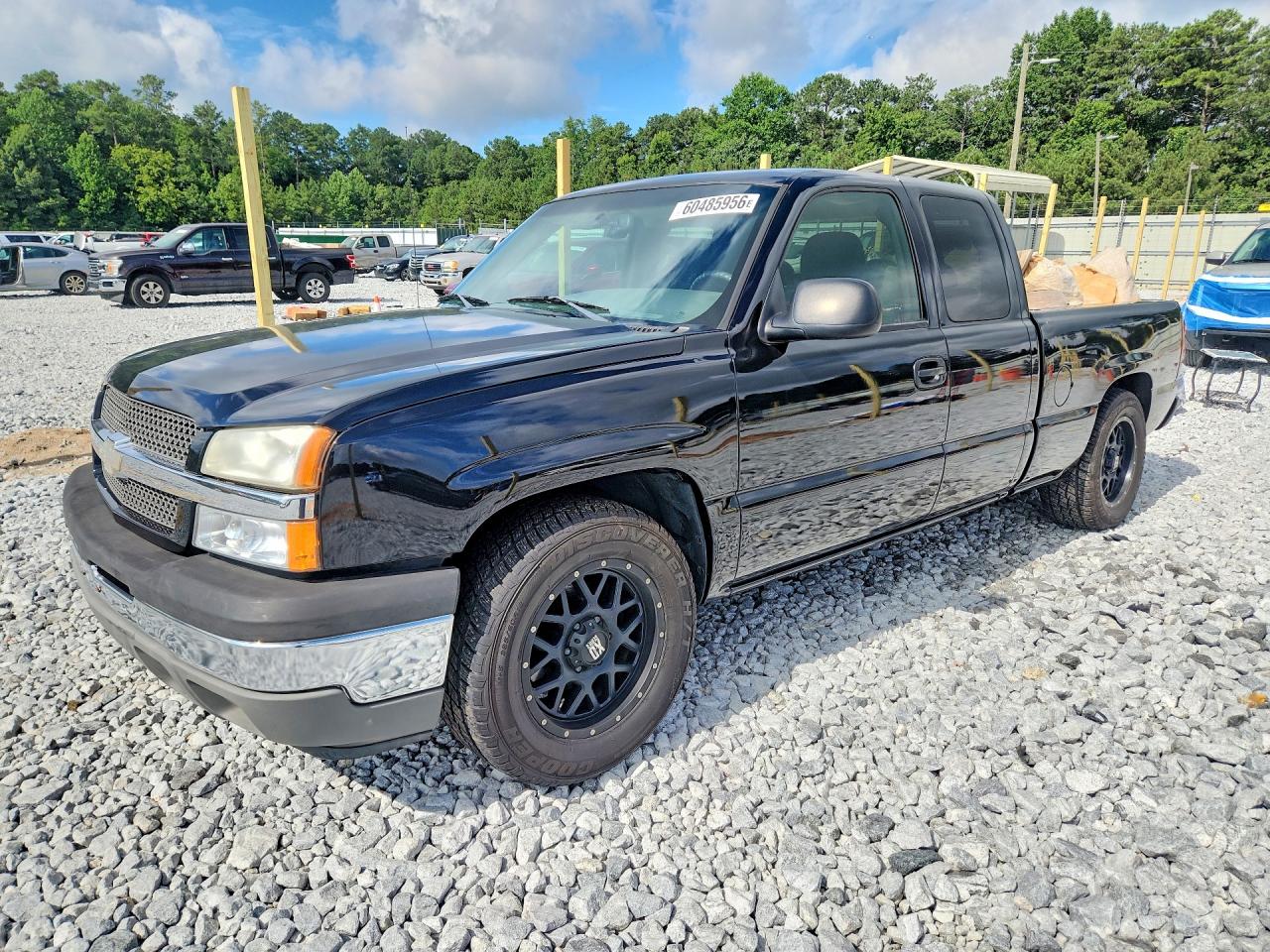 2005 Chevrolet Silverado C1500 Black vin: 2GCEC19T551269008
