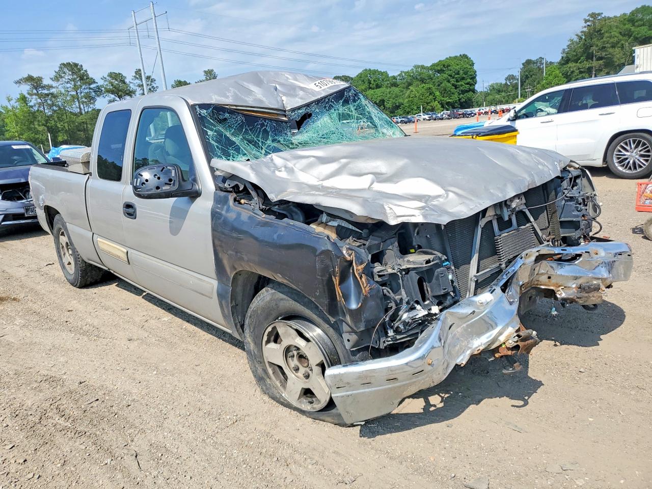2005 Chevrolet Silverado C1500 Tan vin: 2GCEC19T551309958