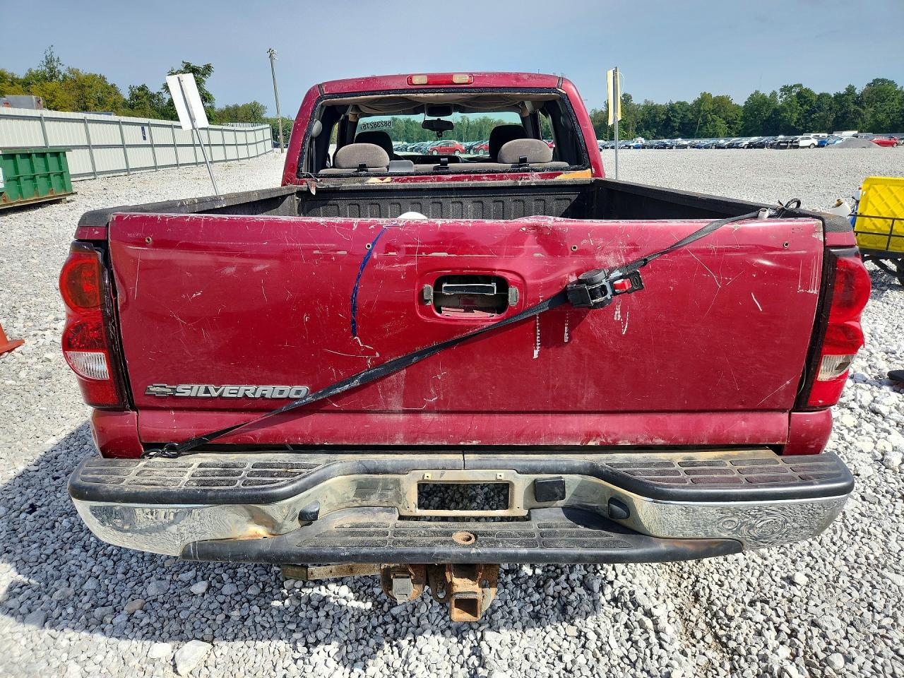 2006 Chevrolet Silverado C1500 Burgundy vin: 2GCEC19T561107347