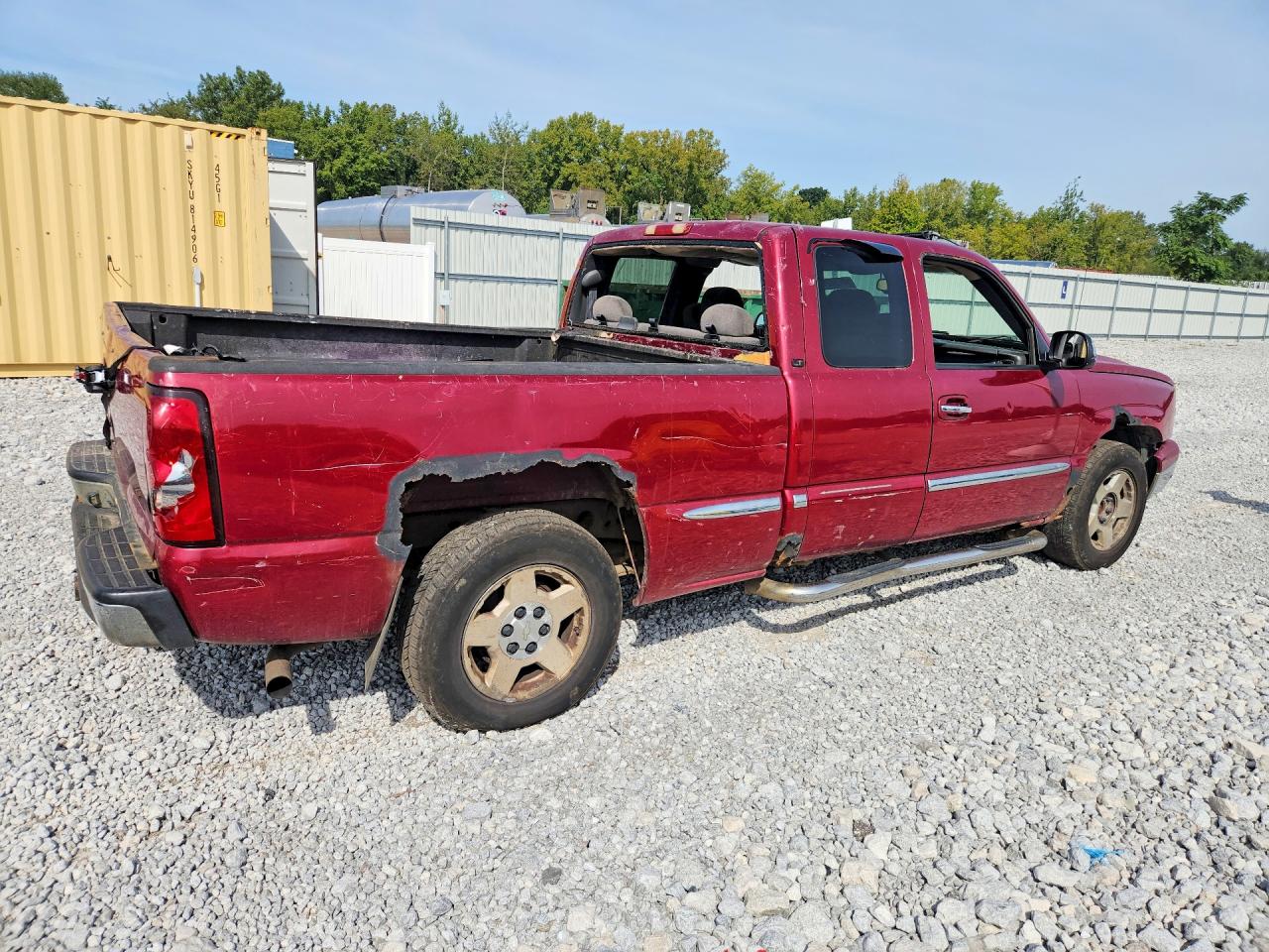 2006 Chevrolet Silverado C1500 Burgundy vin: 2GCEC19T561107347