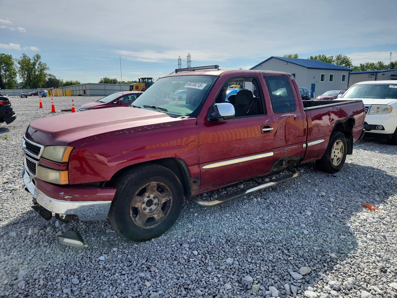 2006 Chevrolet Silverado C1500 Burgundy vin: 2GCEC19T561107347
