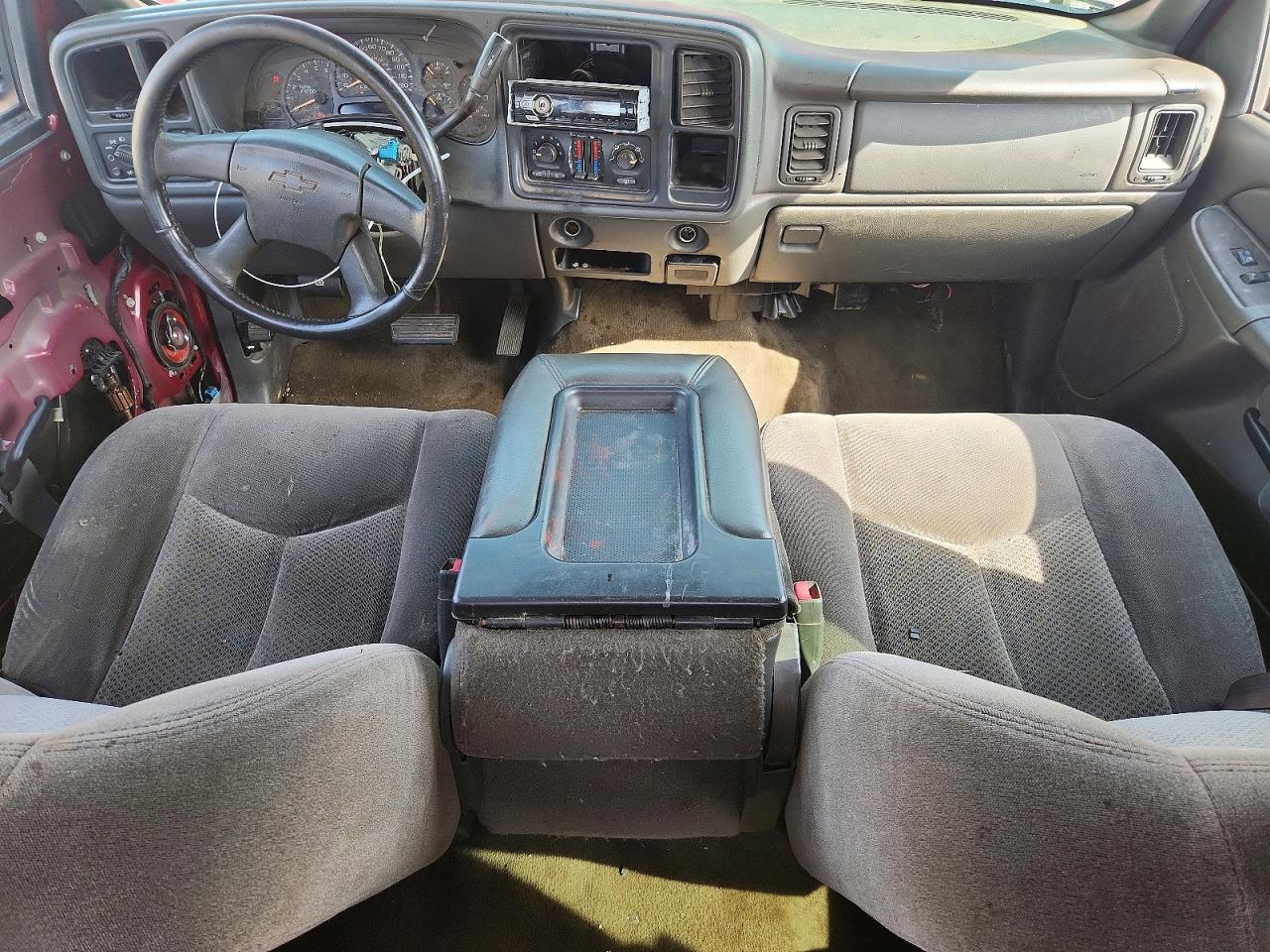 2006 Chevrolet Silverado C1500 Burgundy vin: 2GCEC19T561107347