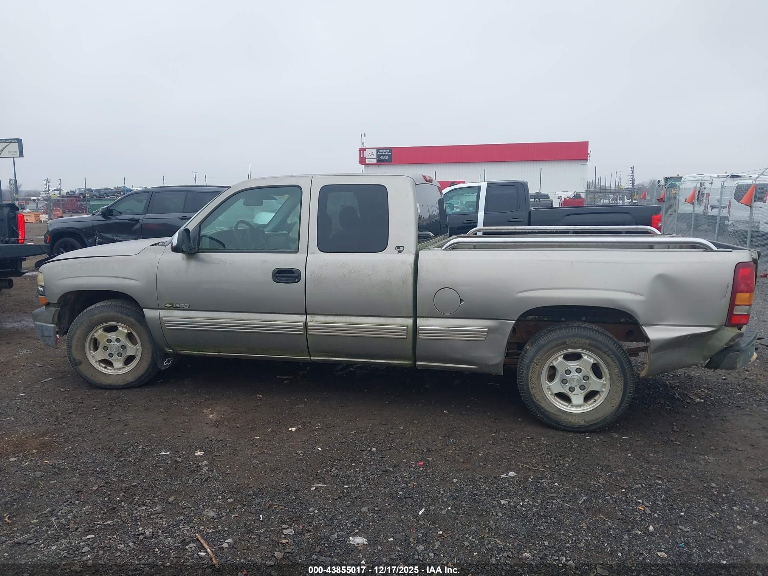 1999 Chevrolet Silverado 1500 Ls Beige vin: 2GCEC19T5X1149809
