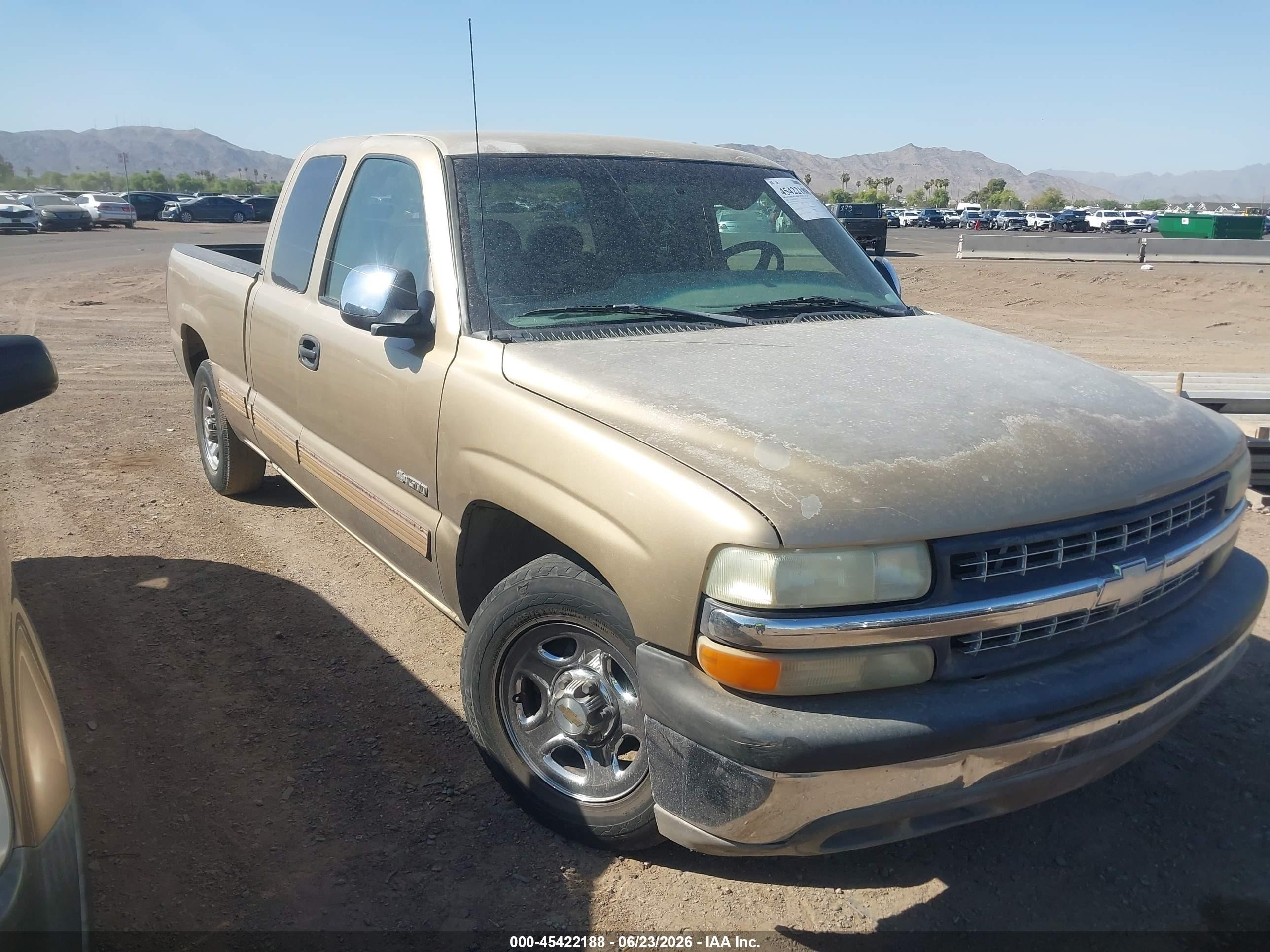 2000 Chevrolet Silverado 1500 Ls Brown vin: 2GCEC19T5Y1156714