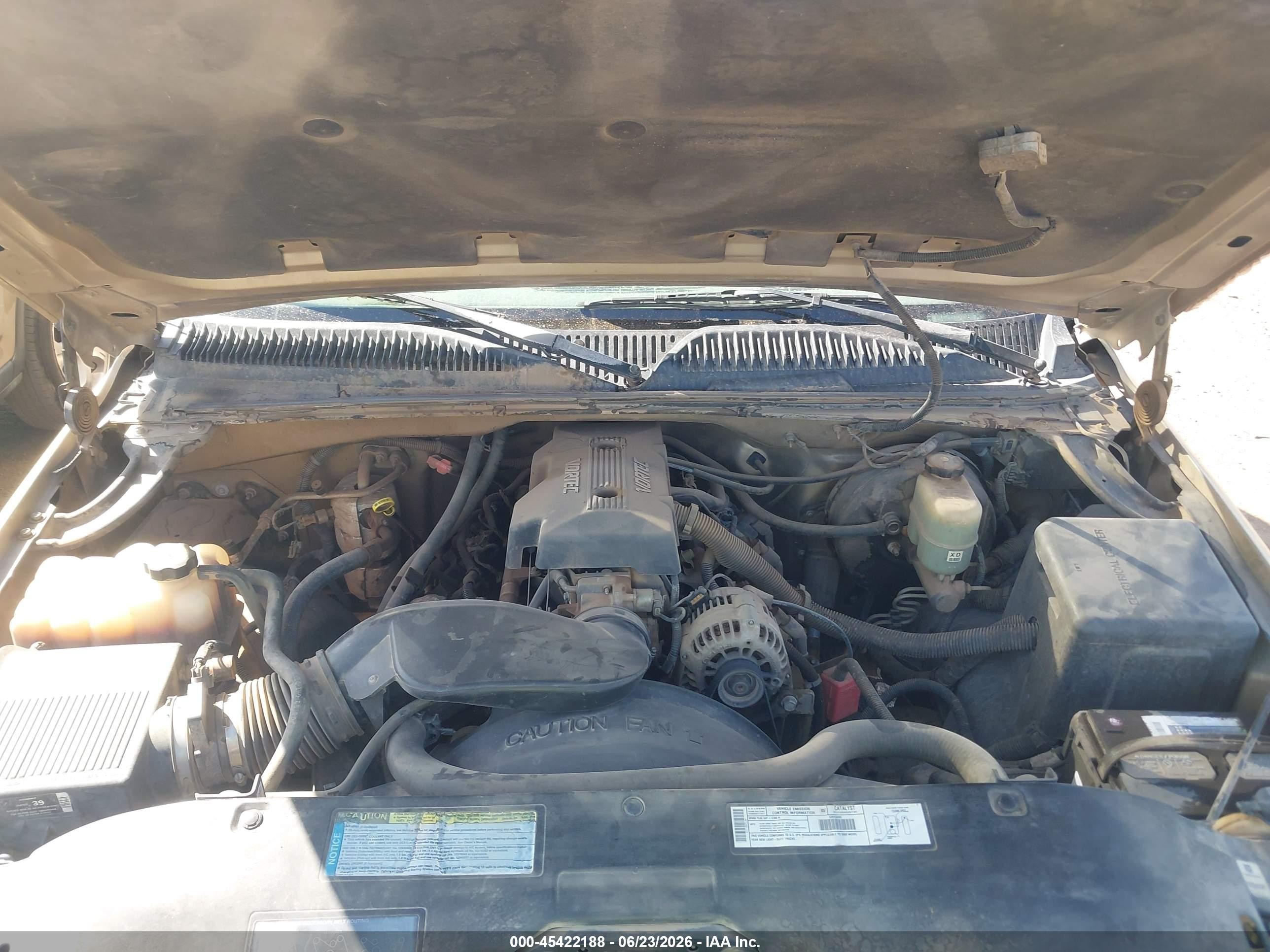 2000 Chevrolet Silverado 1500 Ls Brown vin: 2GCEC19T5Y1156714