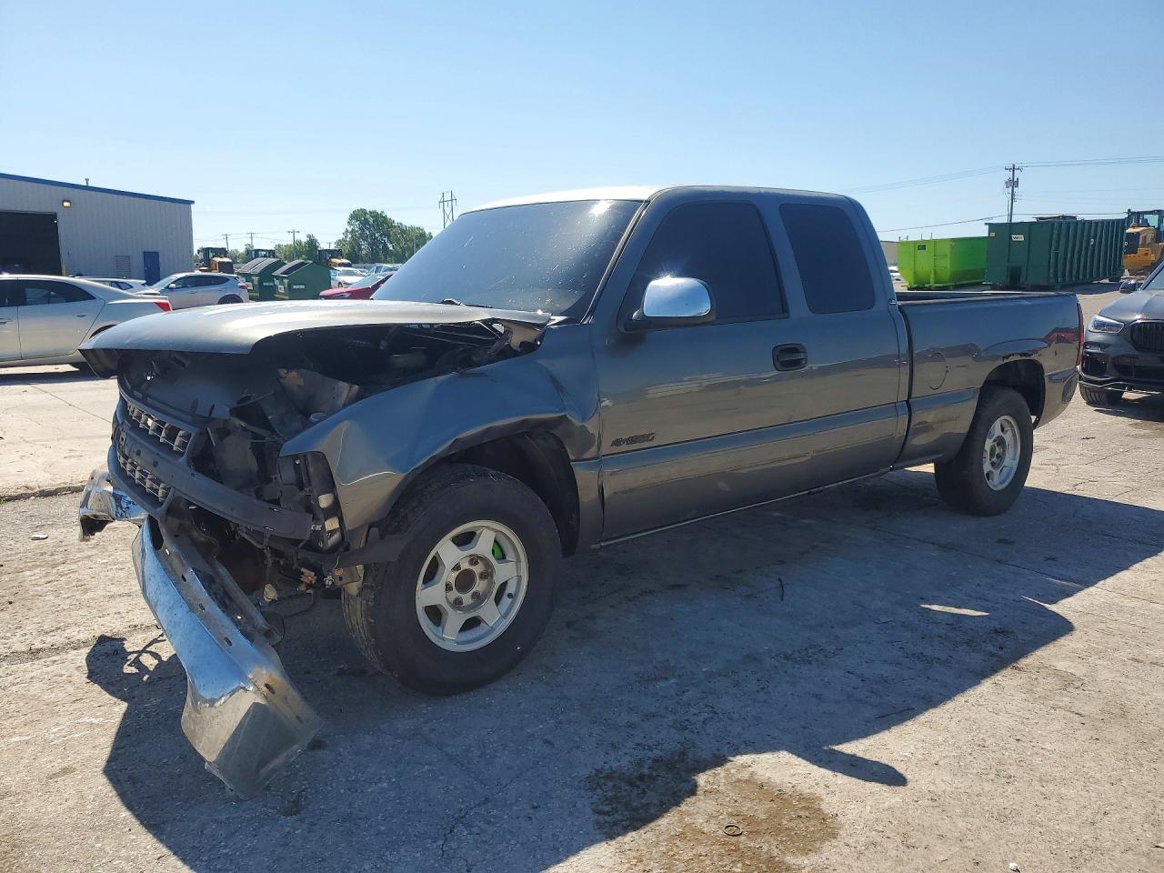 2000 Chevrolet Silverado C1500 Gray vin: 2GCEC19T5Y1311410