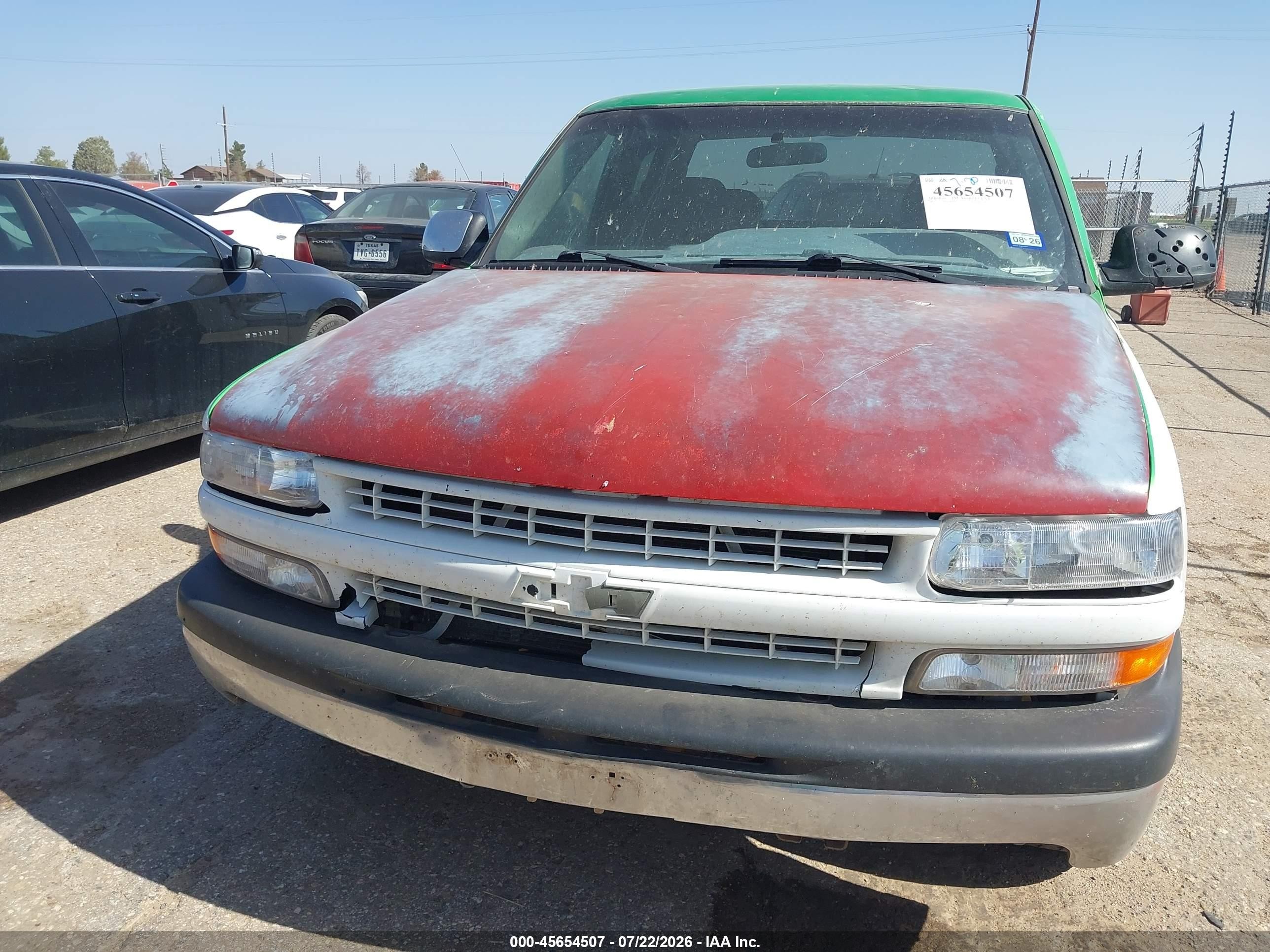 2001 Chevrolet Silverado 1500 Ls Белый vin: 2GCEC19T611342235