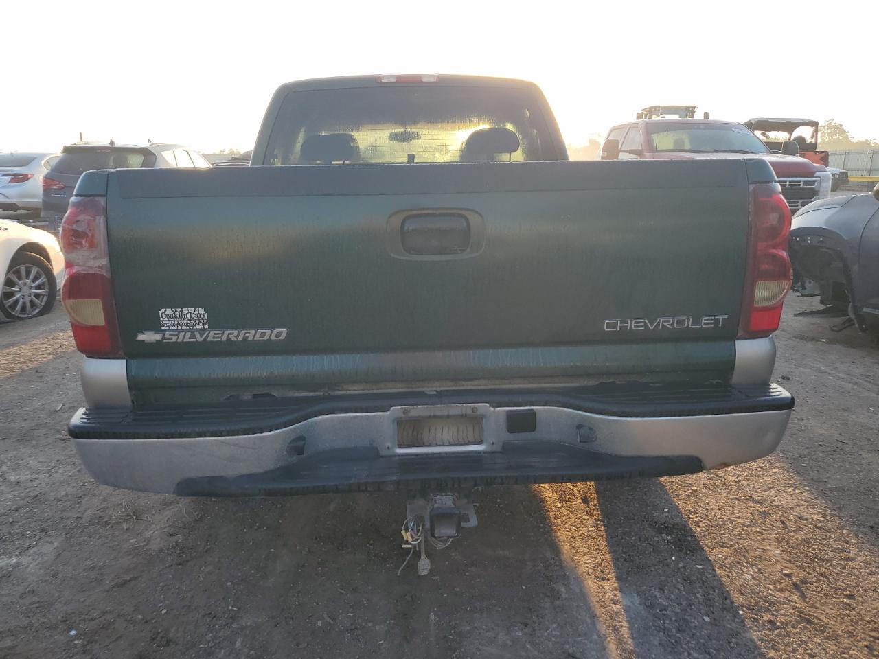 2003 Chevrolet Silverado C1500 Green vin: 2GCEC19T631228562