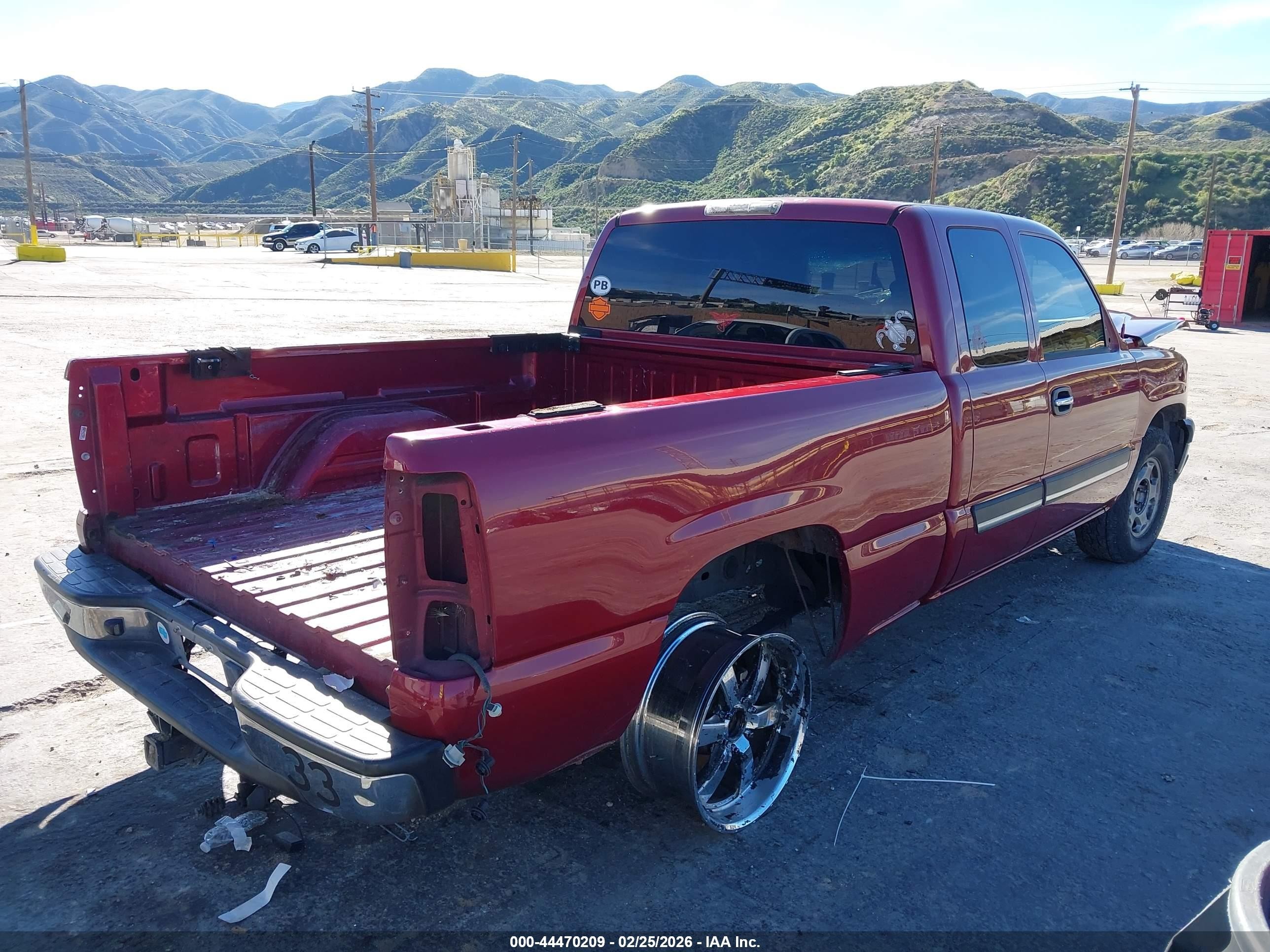 2004 Chevrolet Silverado 1500 Ls Бордовый vin: 2GCEC19T641220611