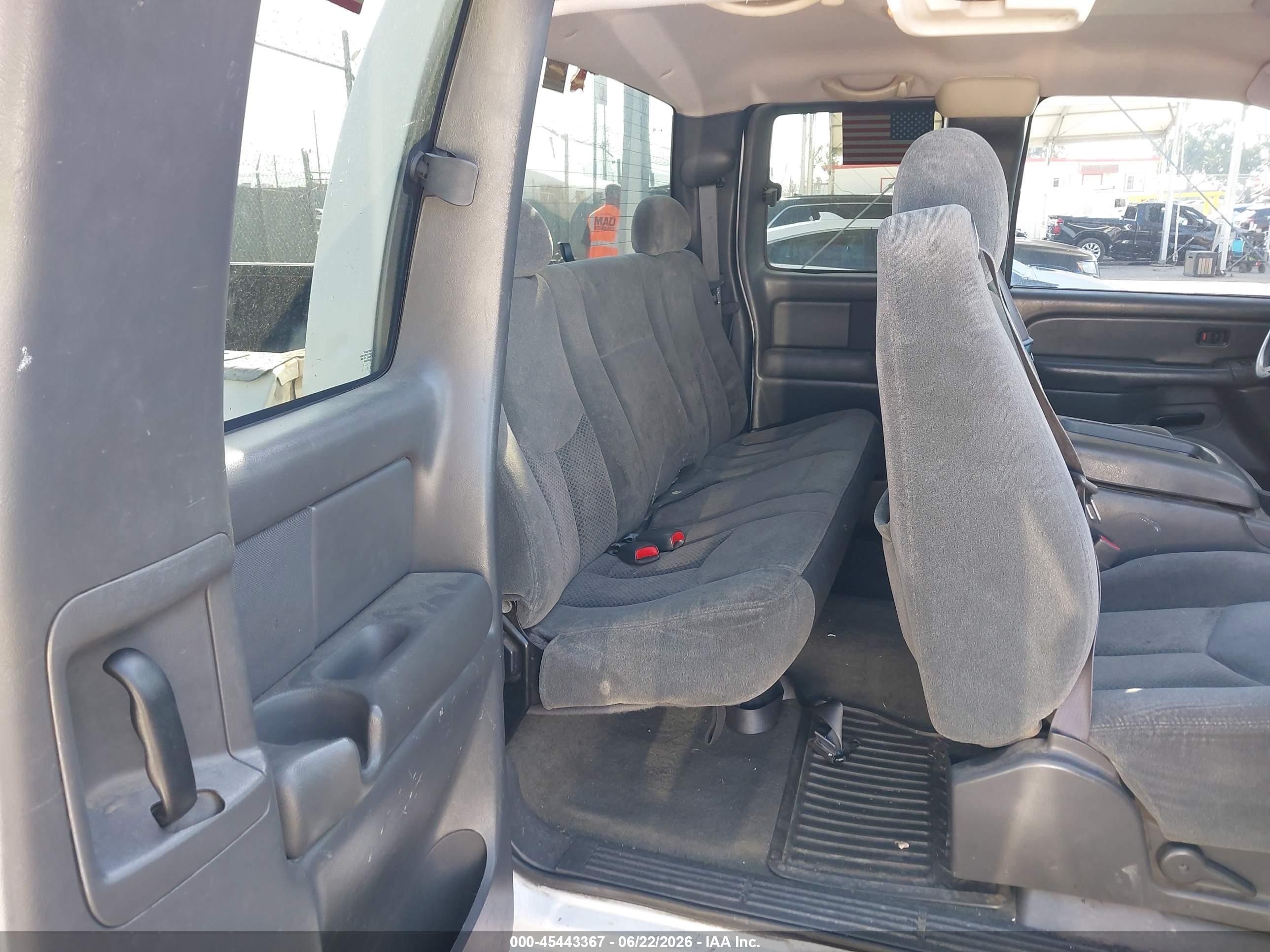 2004 Chevrolet Silverado 1500 Ls White vin: 2GCEC19T641384733