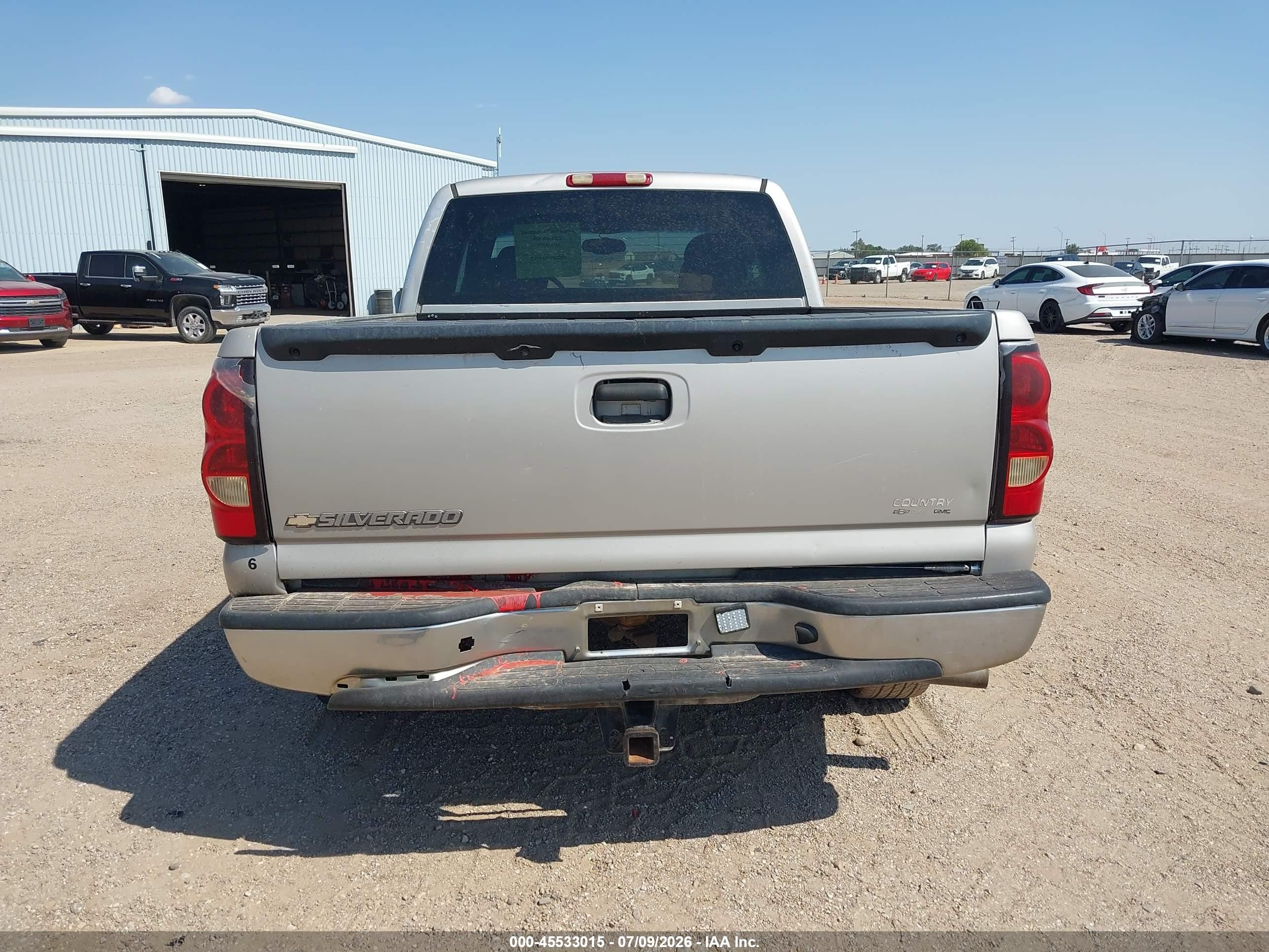 2005 Chevrolet Silverado 1500 Ls Серый vin: 2GCEC19T651141120