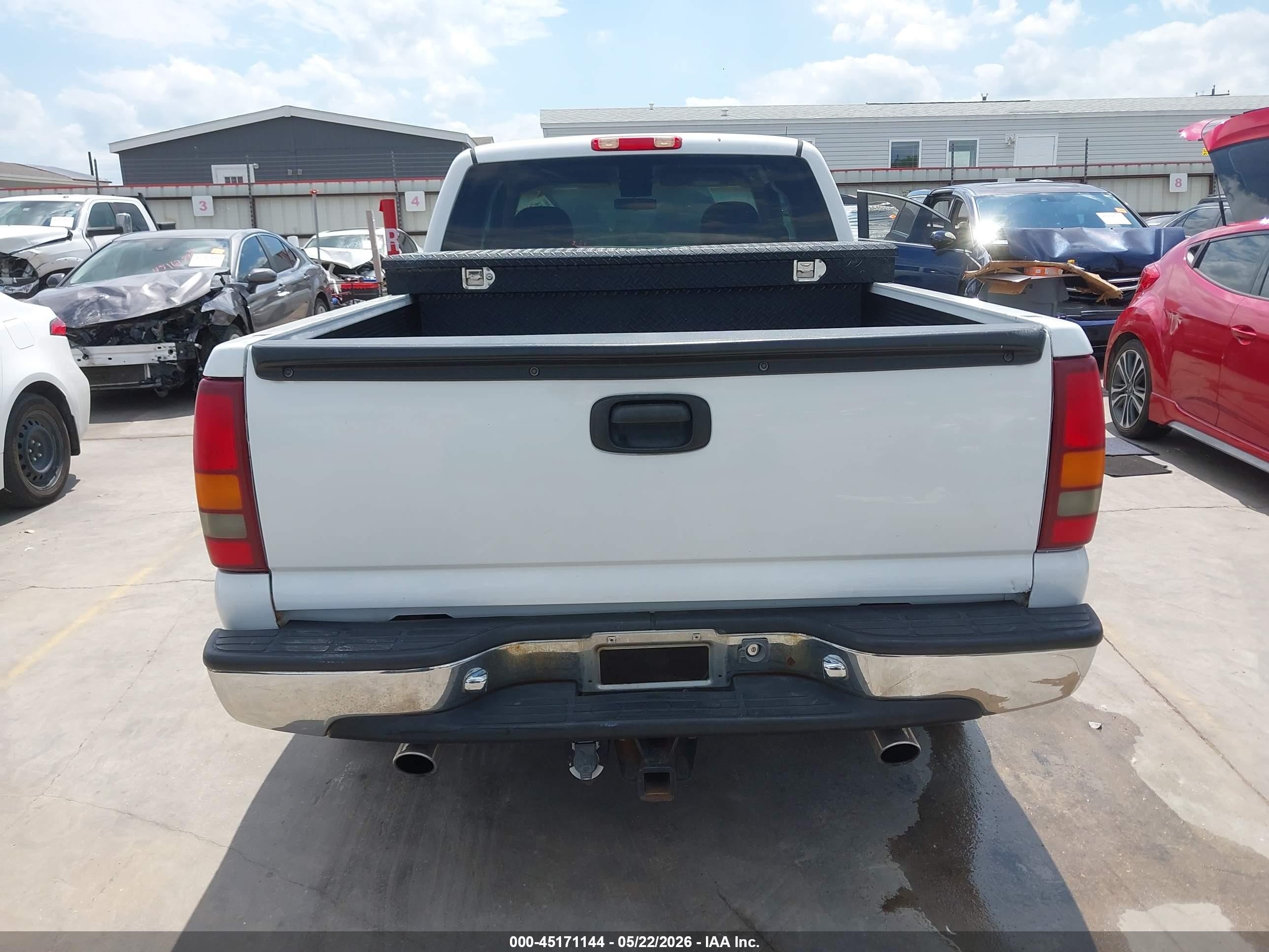 1999 Chevrolet Silverado 1500 Ls White vin: 2GCEC19T6X1160978