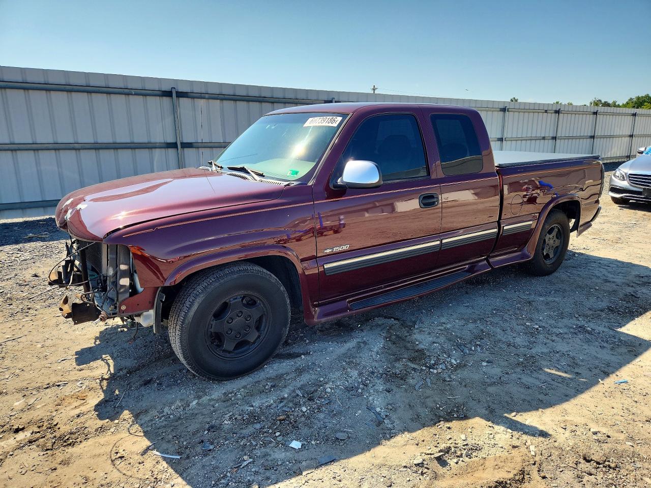 2000 Chevrolet Silverado C1500 Red vin: 2GCEC19T6Y1221196