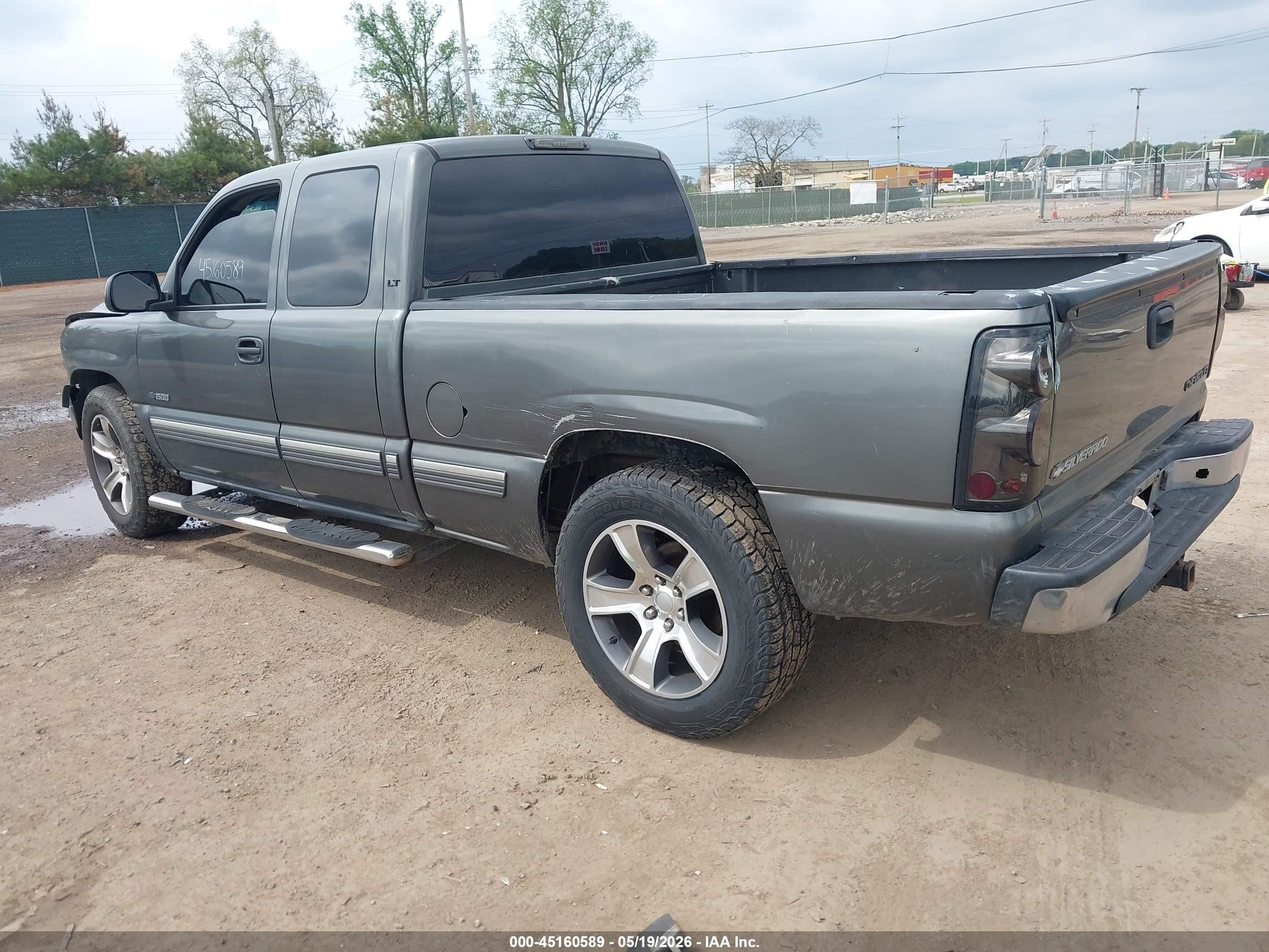 2001 Chevrolet Silverado 1500 Lt Gray vin: 2GCEC19T711171995