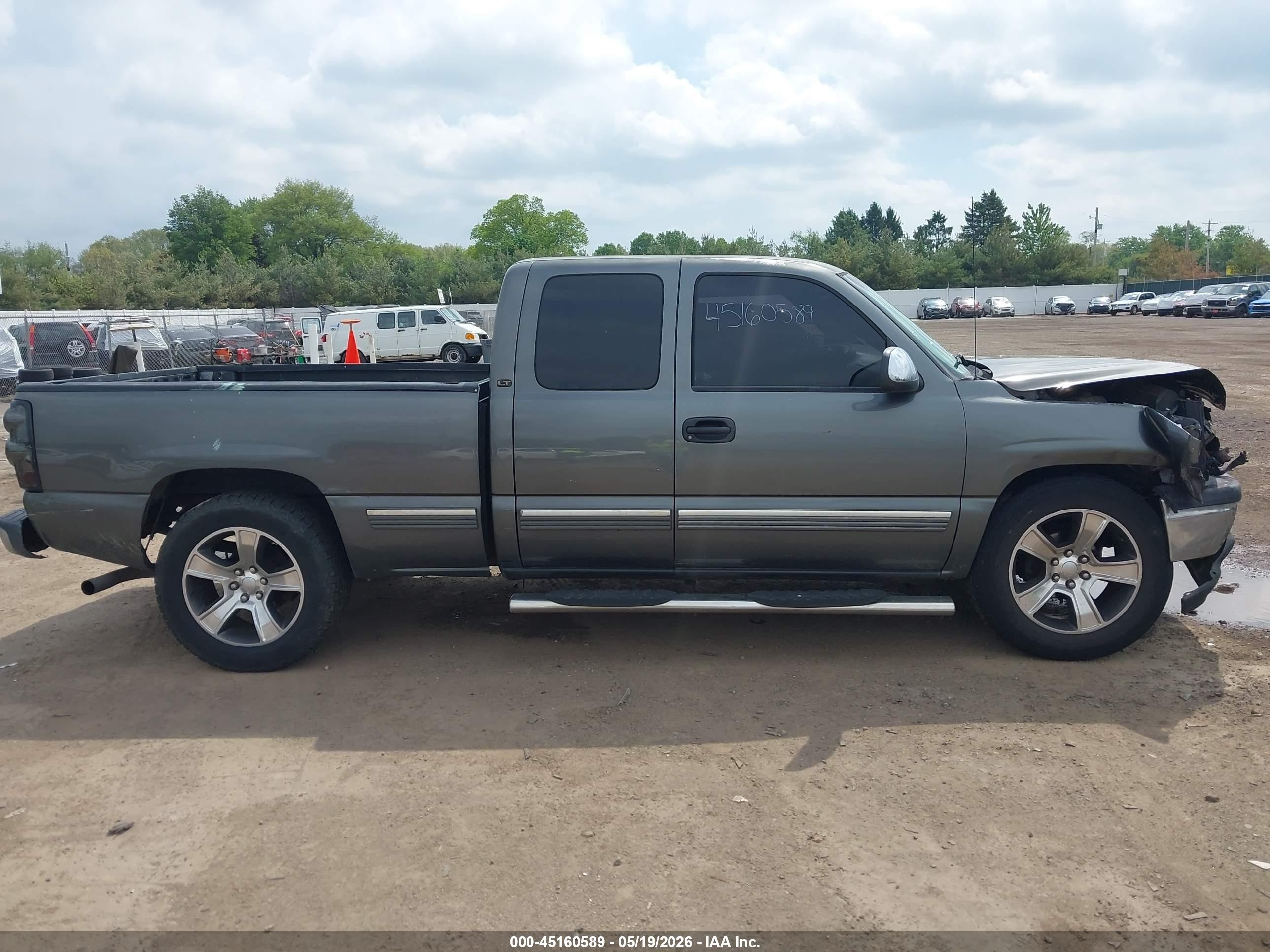 2001 Chevrolet Silverado 1500 Lt Gray vin: 2GCEC19T711171995
