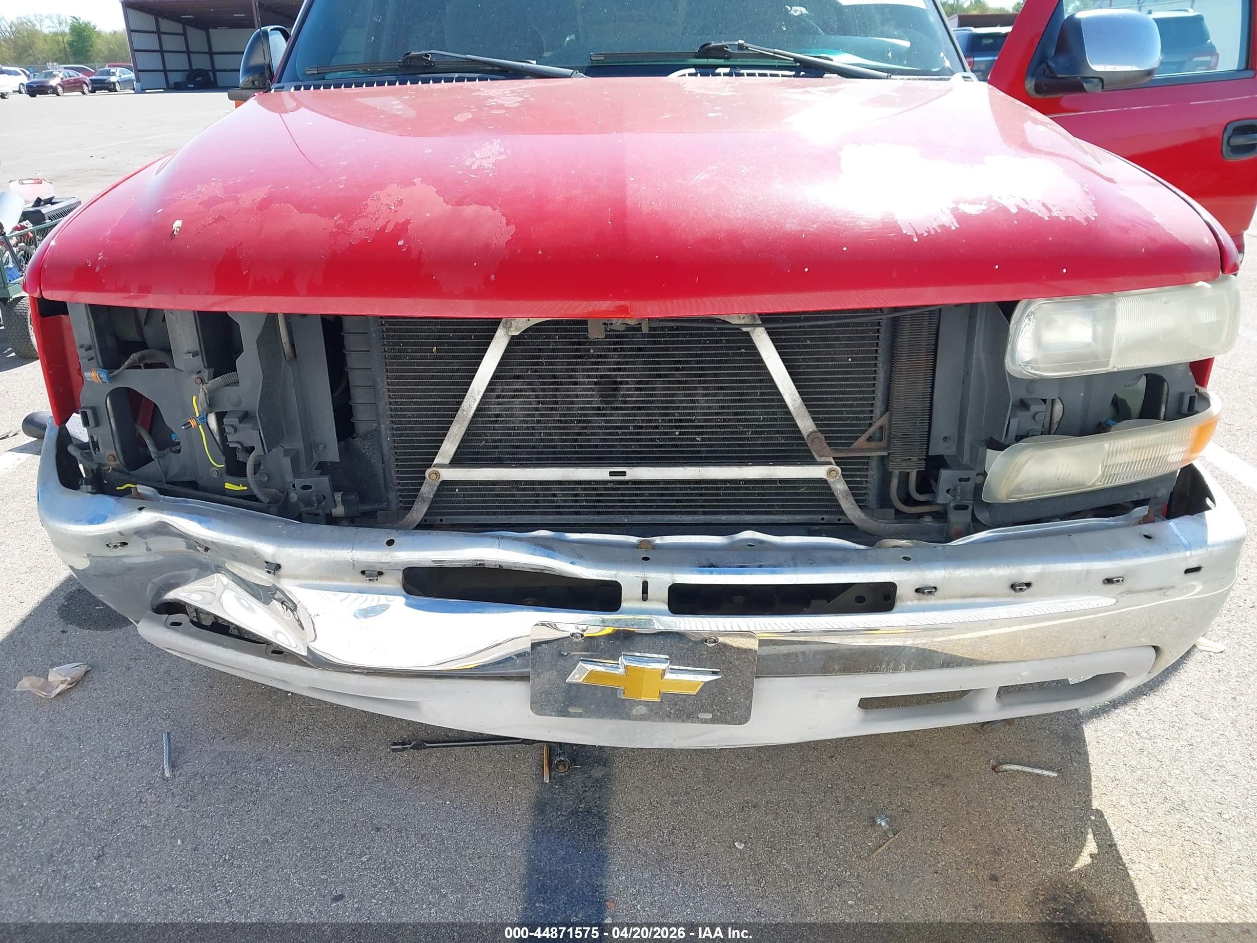 2001 Chevrolet Silverado 1500 Ls Красный vin: 2GCEC19T711395980