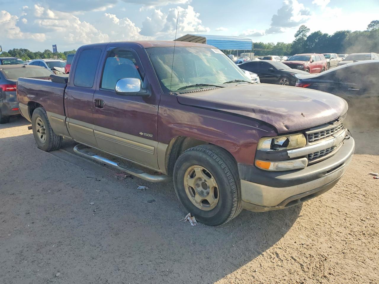 2002 Chevrolet Silverado C1500 Двухцветный vin: 2GCEC19T721364486