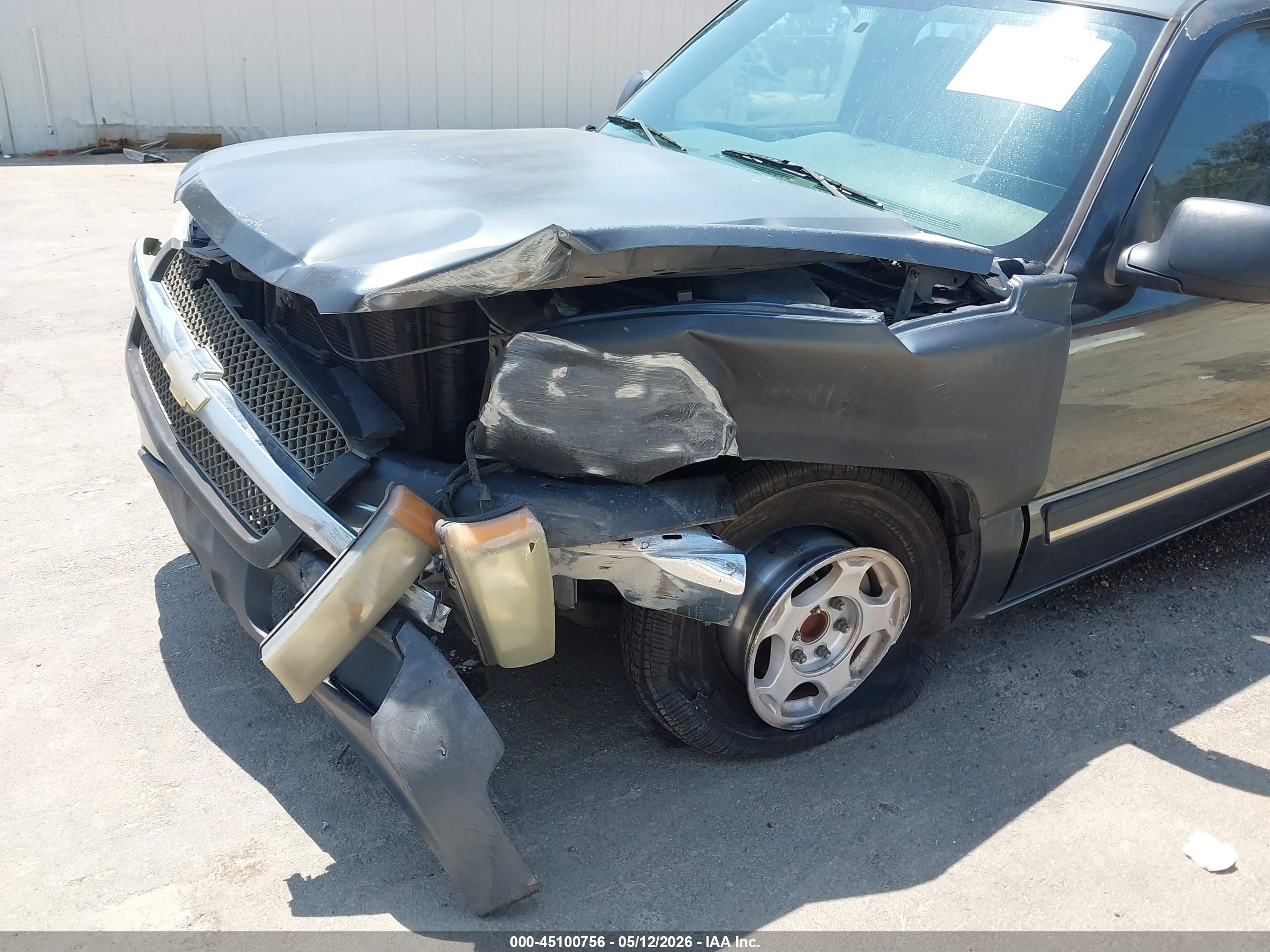 2004 Chevrolet Silverado 1500 Ls Green vin: 2GCEC19T741265363