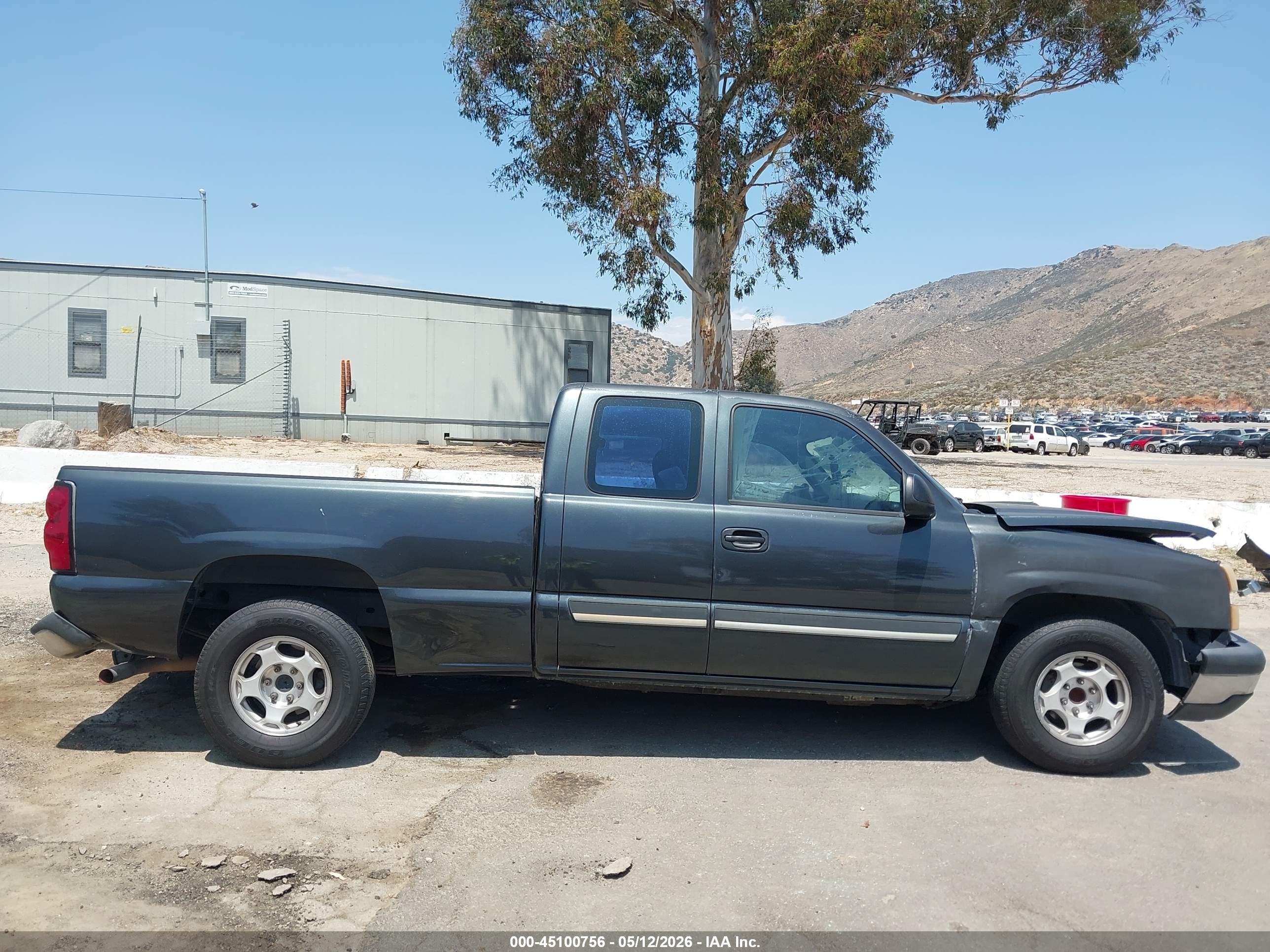 2004 Chevrolet Silverado 1500 Ls Green vin: 2GCEC19T741265363