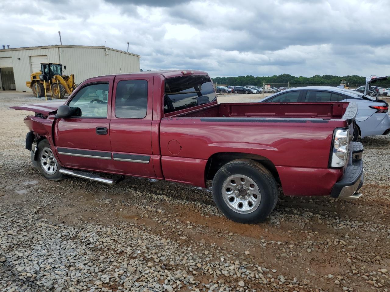 2005 Chevrolet Silverado C1500 Burgundy vin: 2GCEC19T751146763