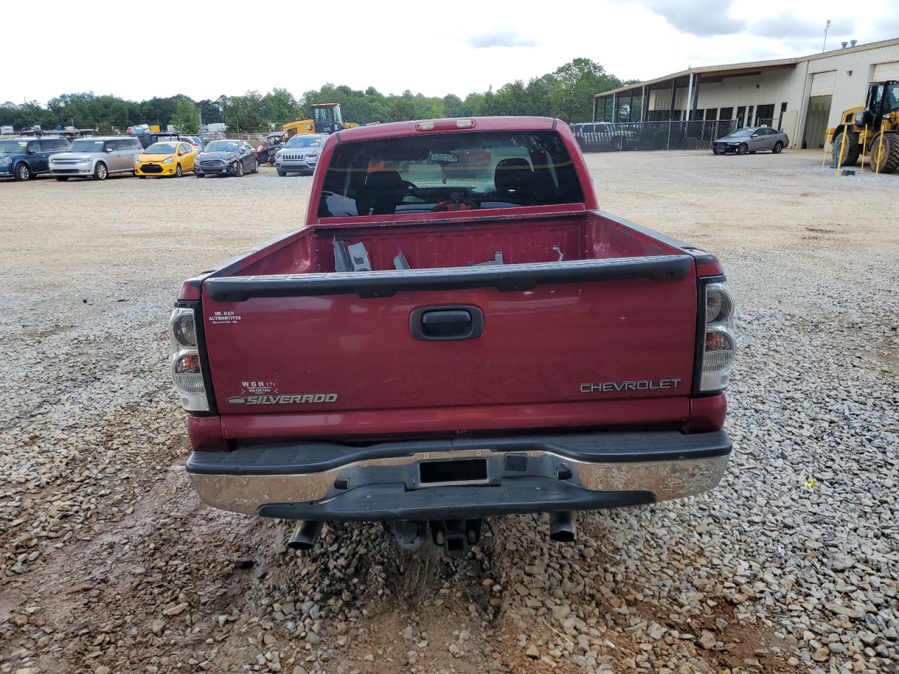 2005 Chevrolet Silverado C1500 Burgundy vin: 2GCEC19T751146763
